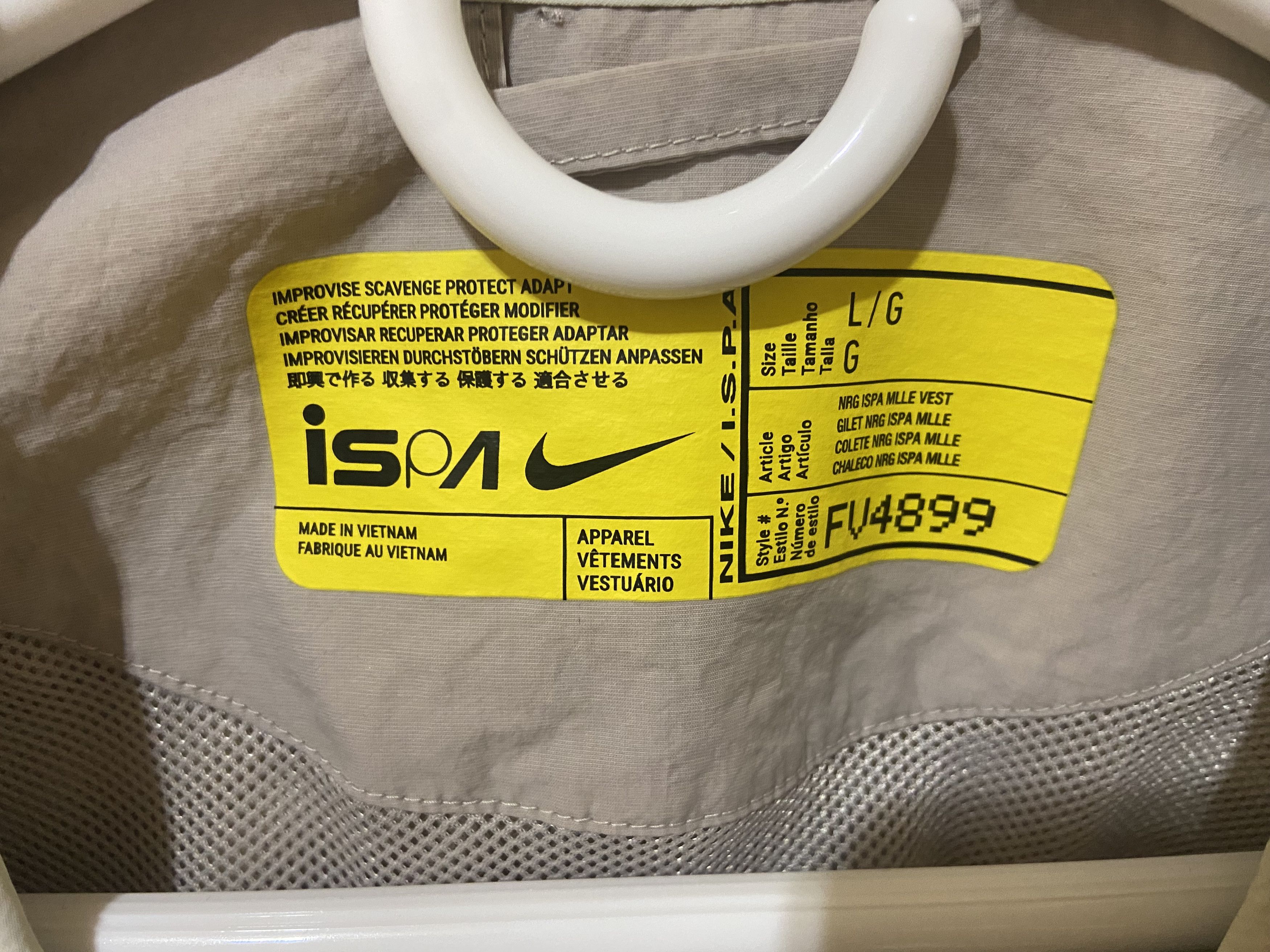 Nike Nike ISPA Tactical Utility Vest Mens Large FV4899- 072 L Size US L / EU 52-54 / 3 - 4 Thumbnail