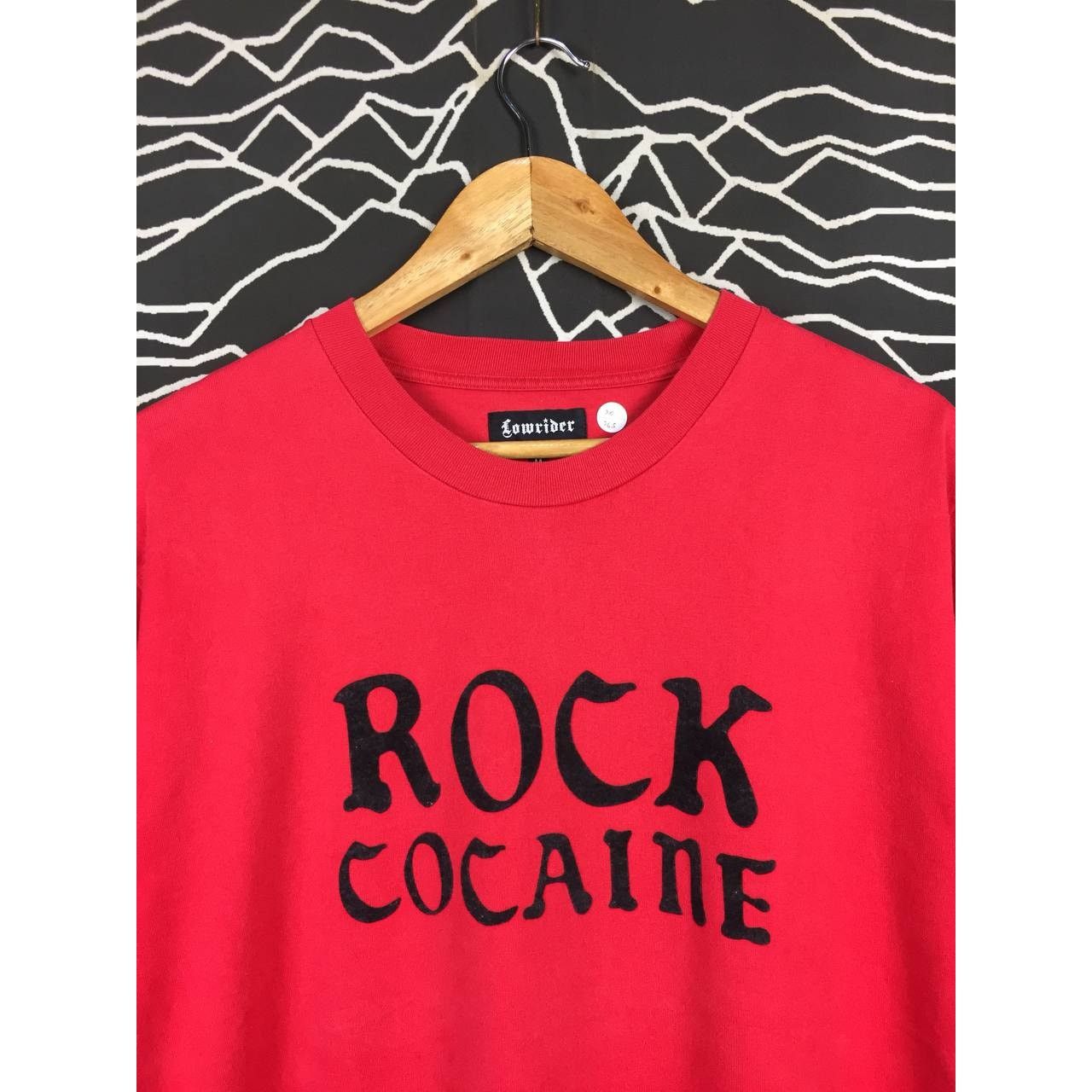 Japanese Brand × Vintage Vtg Lowrider Japan Rock Cocaine It's Music Tee Size M Size US M / EU 48-50 / 2 - 3 Thumbnail