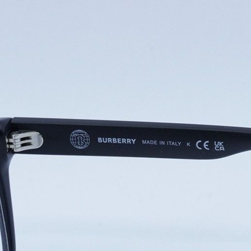 Burberry Burberry BE2393D 3464 Men Eyeglasses Matte Black 55mm Size ONE SIZE - 3 Thumbnail