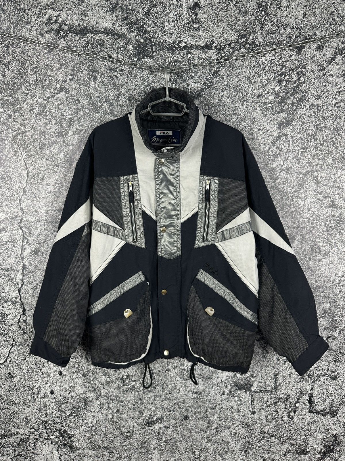 Fila Fila Magic Line Snow Vintage Warm Jacket Ski Outdoor Size 50 Size US L / EU 52-54 / 3 - 1 Thumbnail