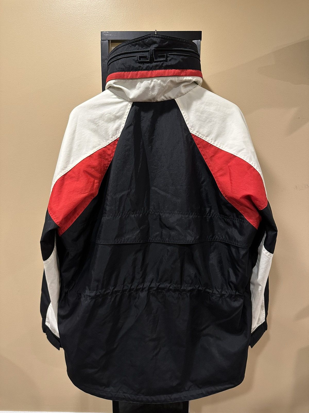 Givenchy Givenchy Vintage Sports Sailing Zip Up Black / Red Jacket Size US L / EU 52-54 / 3 - 2 Thumbnail