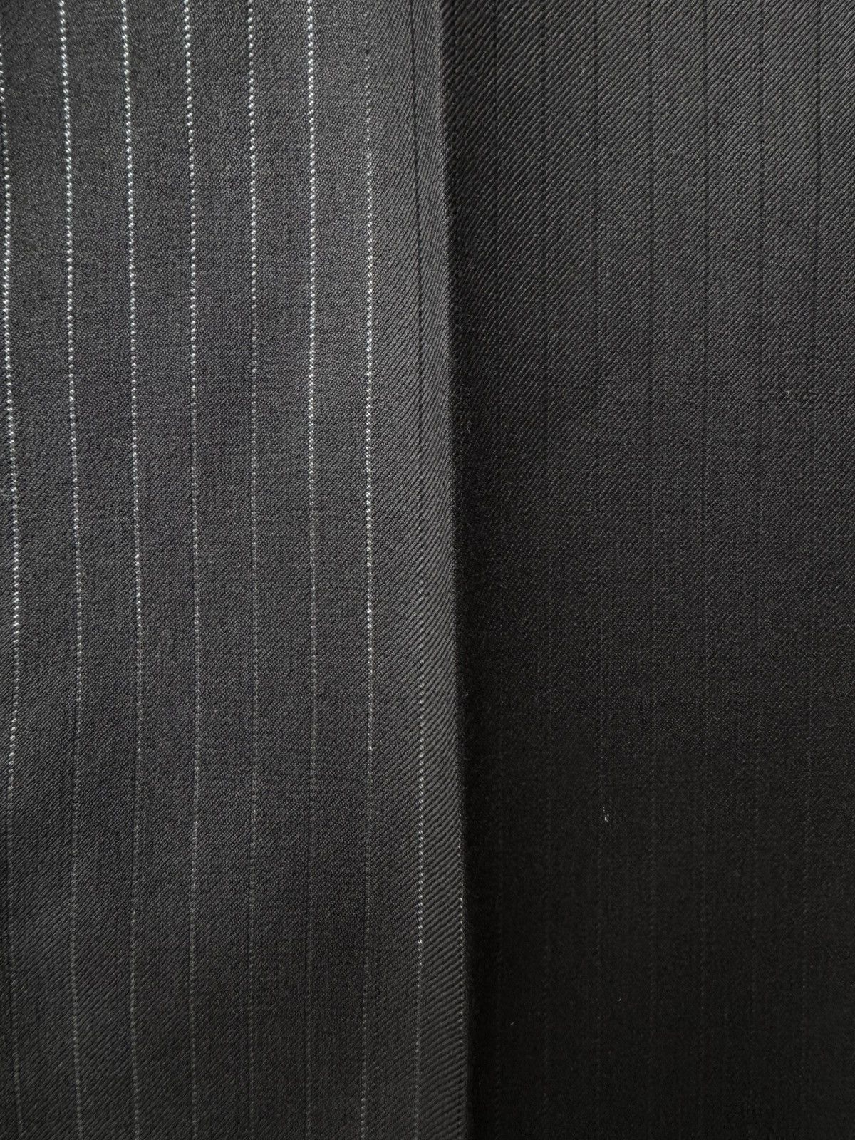 Dior Dior Homme SS04 Pinstripes Shiny Threads Black Suit Size 48S - 14 Thumbnail