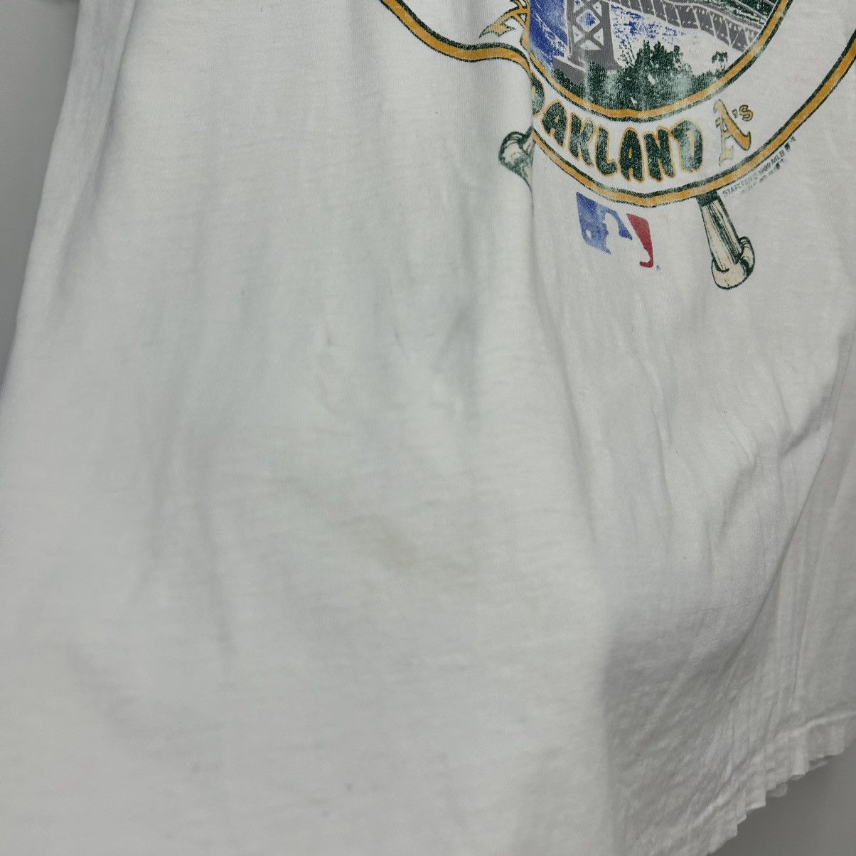 MLB × Vintage Vintage 80s Oakland Athletics World Series MLB Graphic Shirt Size US XL / EU 56 / 4 - 6 Thumbnail