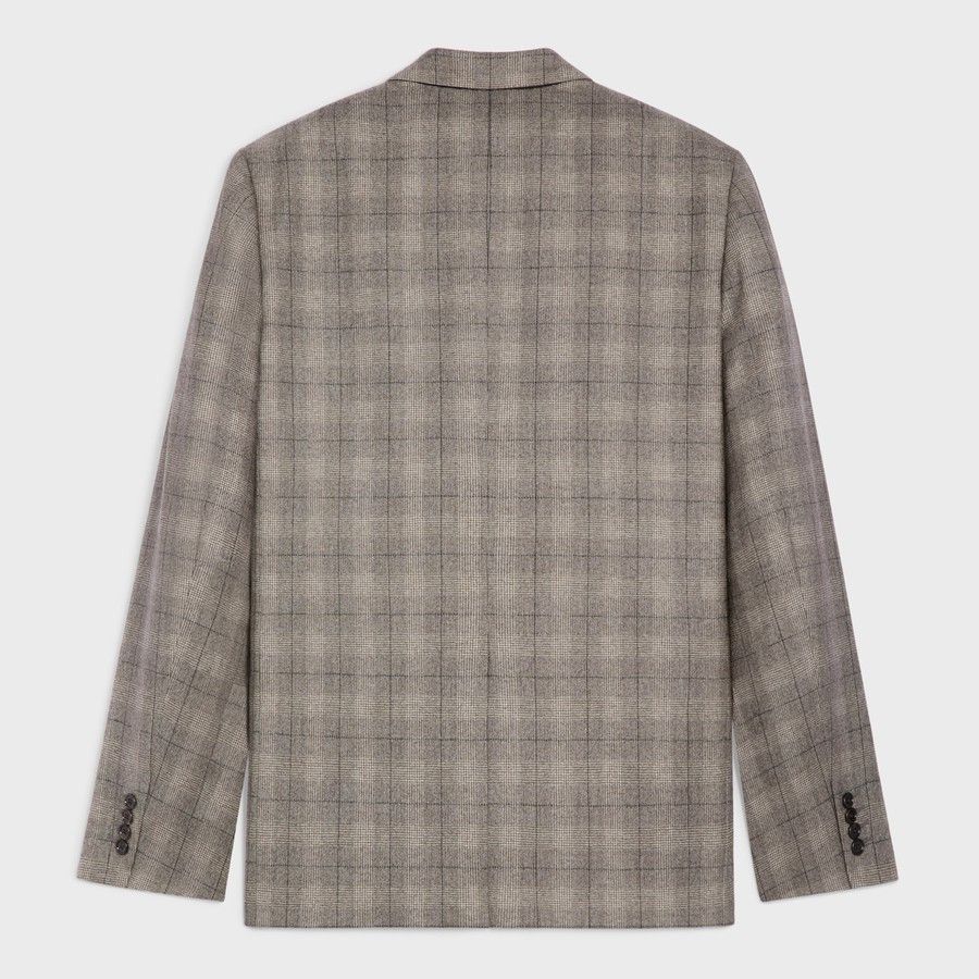 Celine o1d2blof0226 Wool Jacket in Multicolor Size US M / EU 48-50 / 2 - 2 Thumbnail