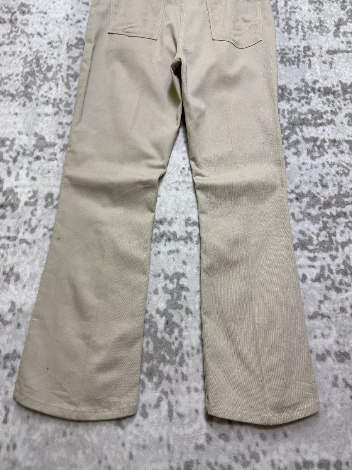 Wrangler Vintage Wrangler Sta-Prest Bootcut Flare Pants 70s Talon Zip Size US 33 - 12 Thumbnail