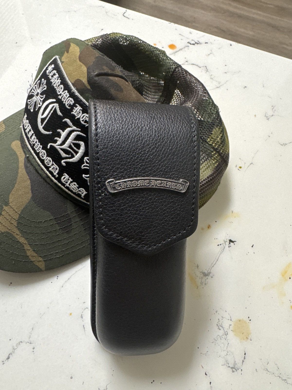 Chrome Hearts Chrome hearts Leather Sunglasses Case Size ONE SIZE - 1 Thumbnail