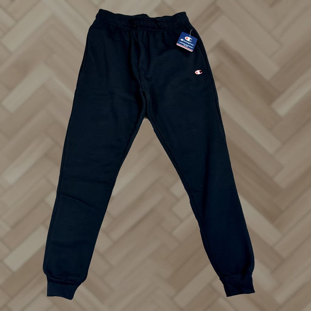 Champion Champion Men's Performance Sweatpants Embroidered Mini C,2- Pockets, Tagless Sweatpants Mens S Black Size US 29 - 1 Thumbnail