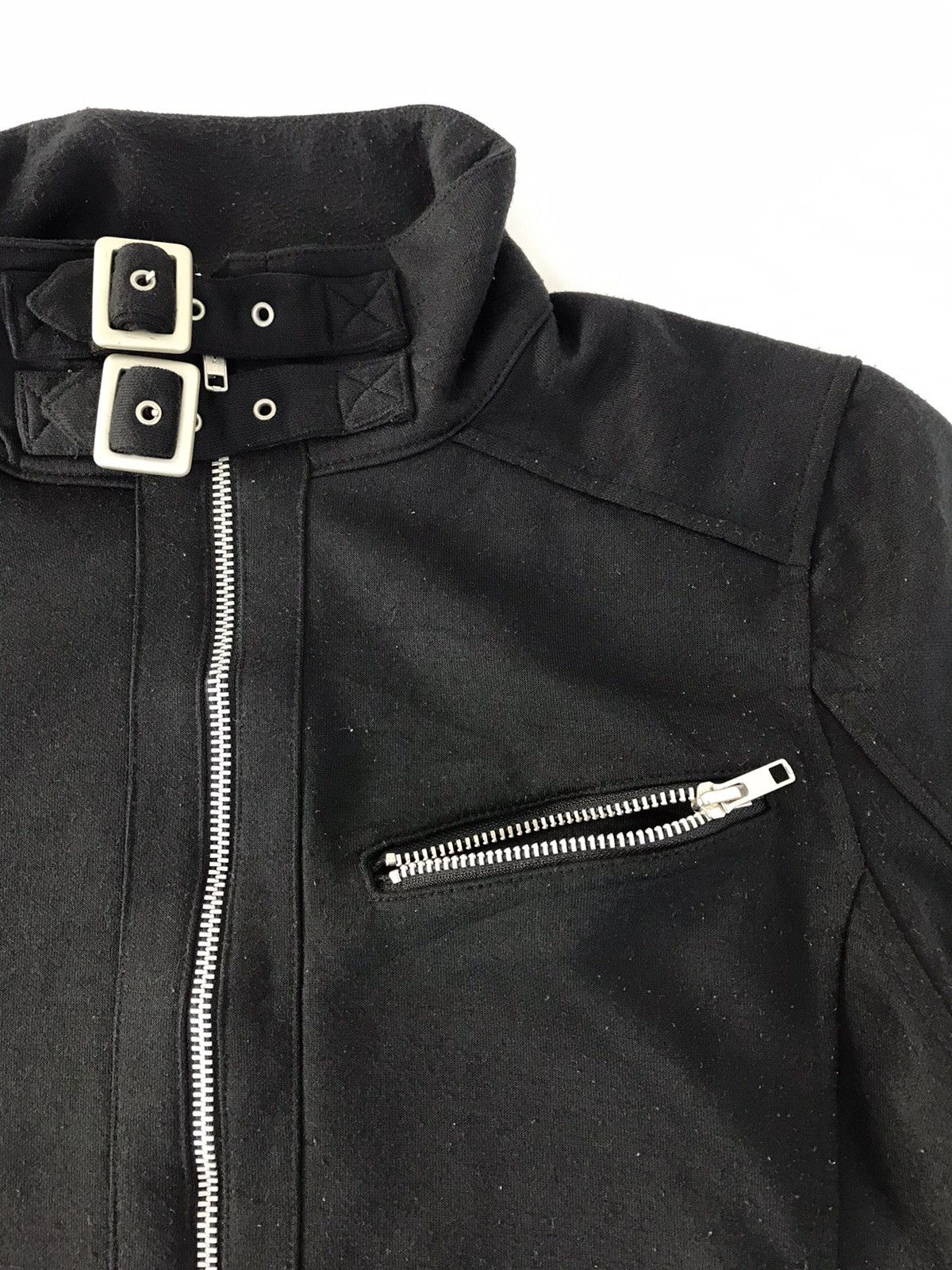 Vintage 90s Von Dutch Punk Jacket Full Button Black Design Size US L / EU 52-54 / 3 - 4 Thumbnail