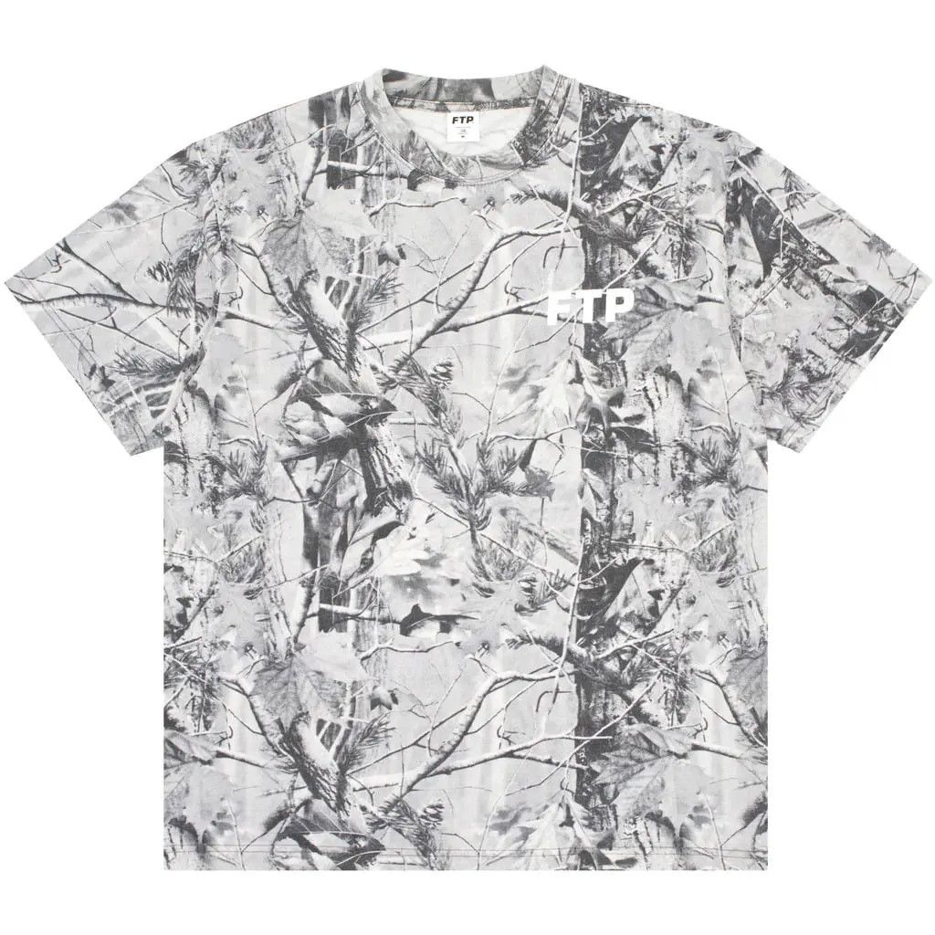 Fuck The Population Grey Camo Logo Tee Size US L / EU 52-54 / 3 - 2 Thumbnail