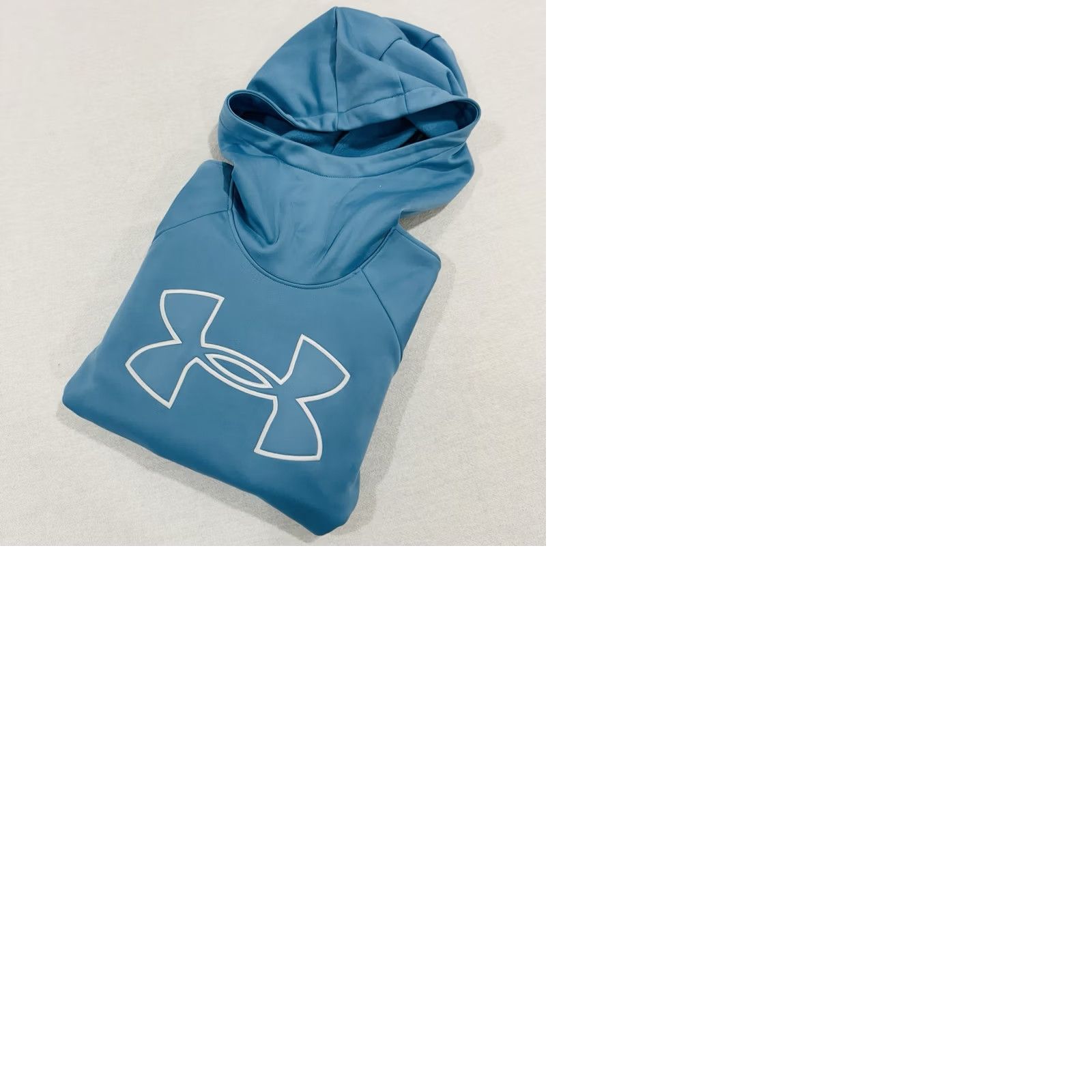 Under Armour Under Armour Hoodie Women’s Large Loose Fit Satin Horizon Blue Pullover Long Sleeve Casual Activewear Logo Shirt? Size L / US 10 / IT 46 - 9 Thumbnail