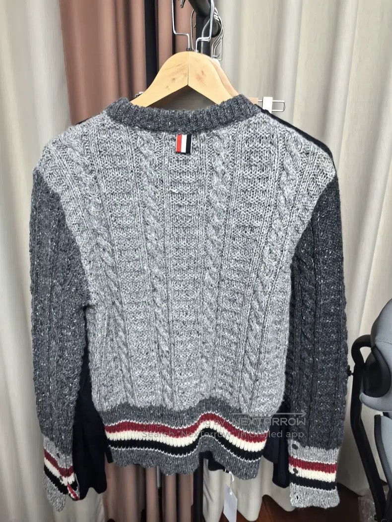 Thom Browne Thom Browne Wool Sweater Size US M / EU 48-50 / 2 - 2 Thumbnail