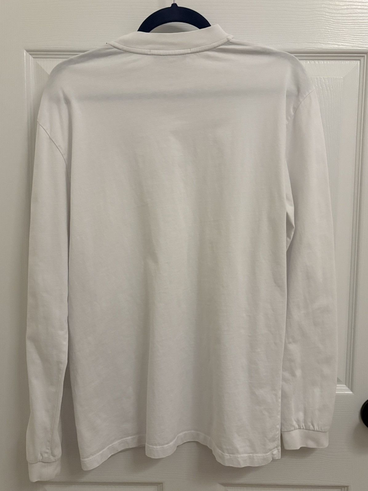 MSGM MSGM Cotton Logo Print Crew Neck Mens Long Sleeve Tee Cut Size US M / EU 48-50 / 2 - 7 Thumbnail