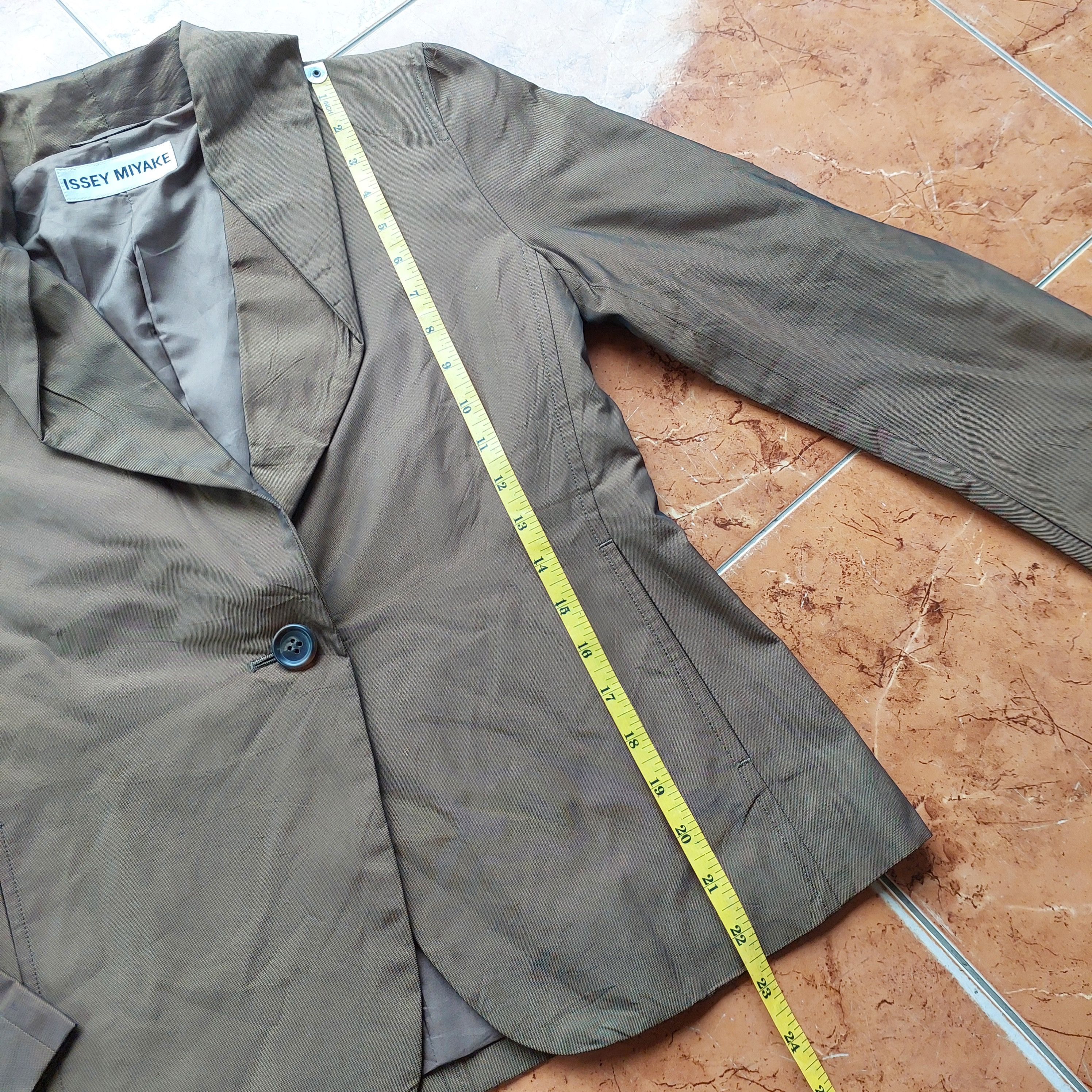 Issey Miyake Issey miyake brown blazer Size S / US 4 / IT 40 - 12 Thumbnail