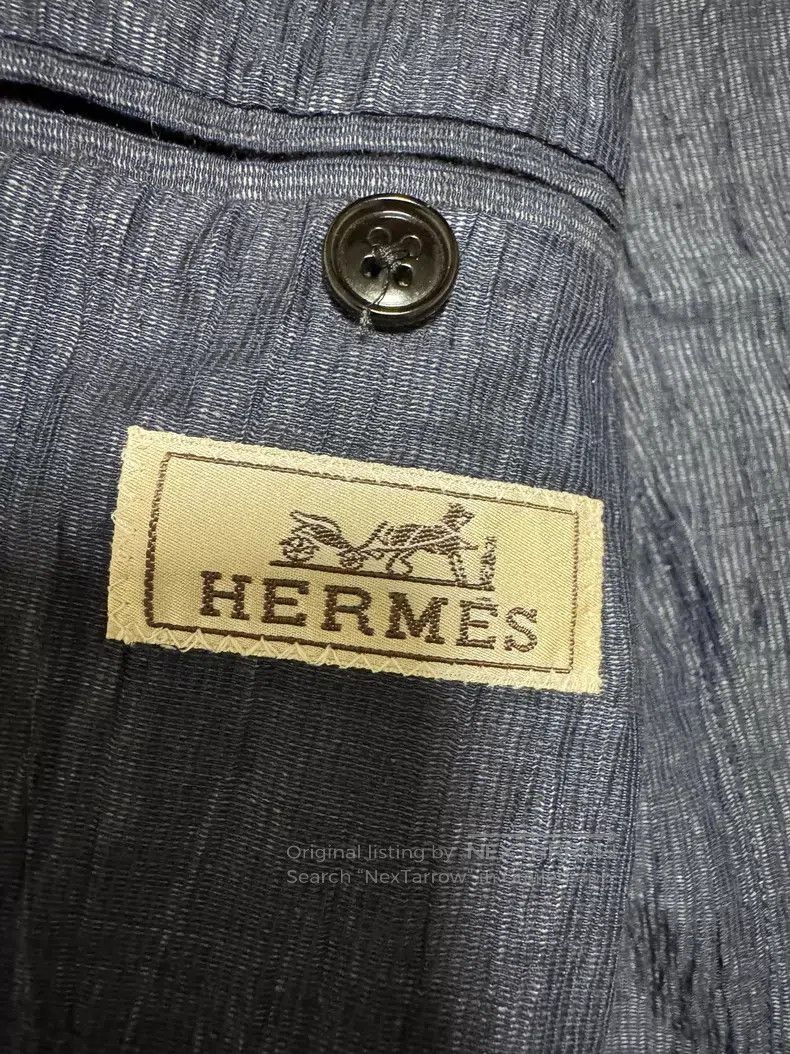Hermes Hermes Linen Blazer, 54% Linen + 27% Cotton, Special Proce Size US M / EU 48-50 / 2 - 7 Thumbnail