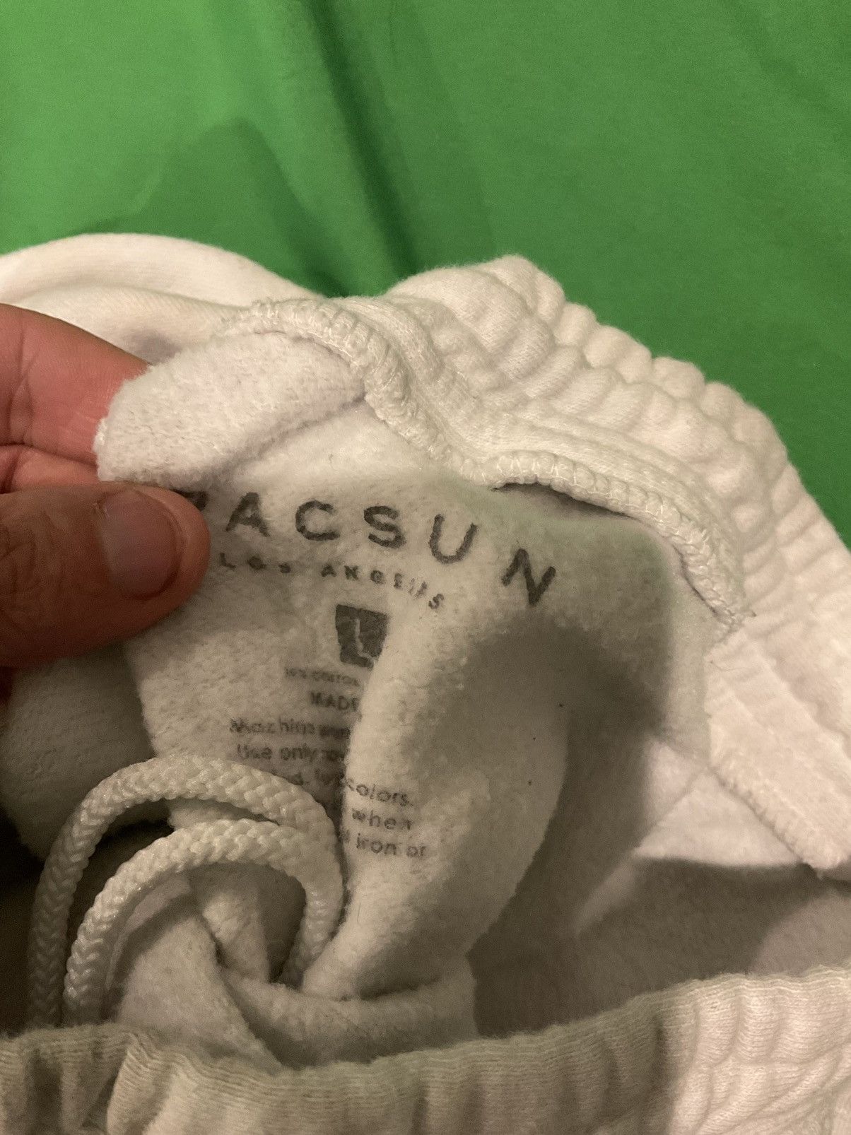 Pacsun × Vintage White pac sun sweatpants Size US 32 / EU 48 - 2 Thumbnail