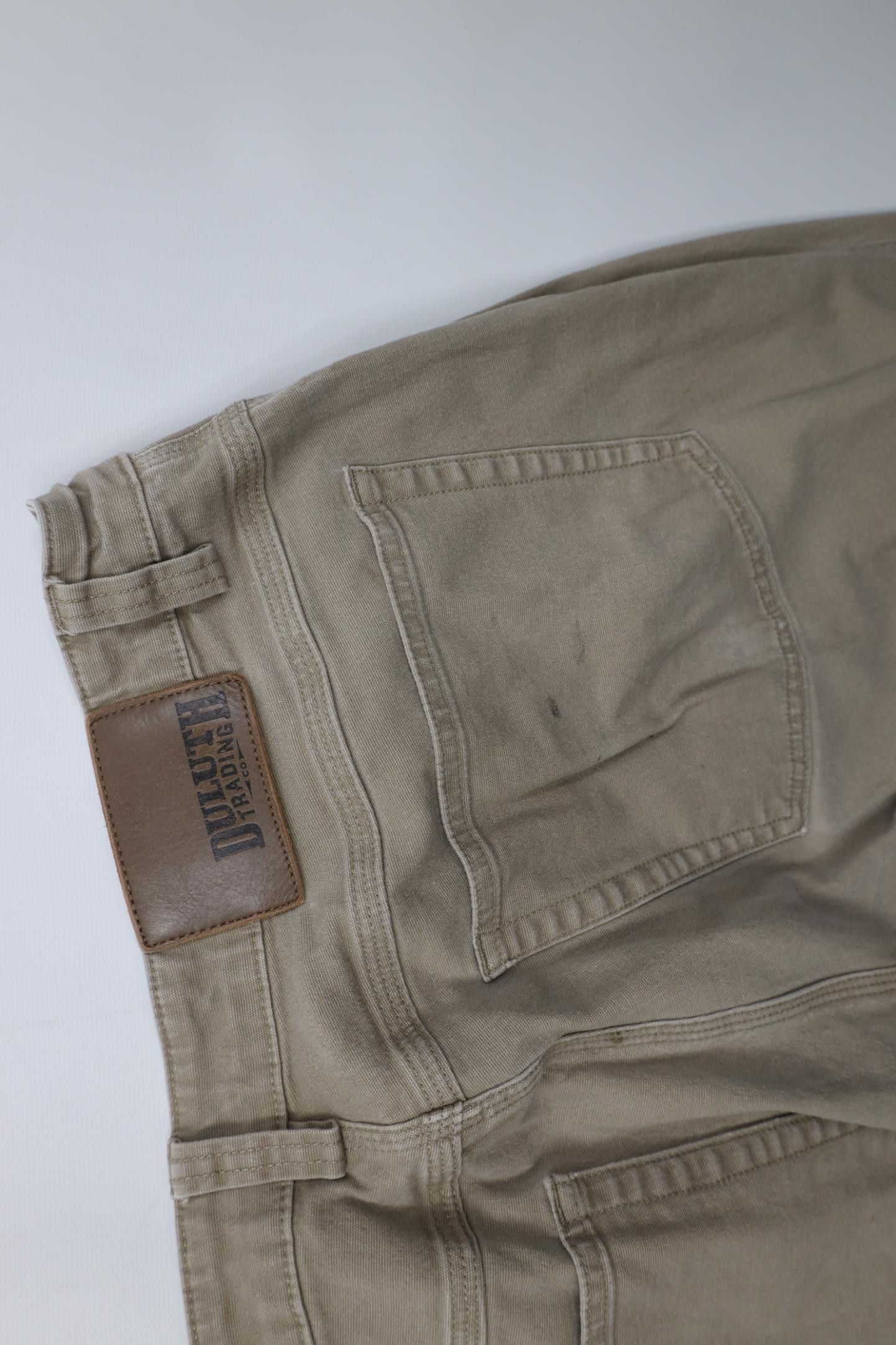 Duluth Trading Company Duluth Trading Co Canvas Flex Fire Hose Pants Workwear Size US 34 / EU 50 - 17 Thumbnail