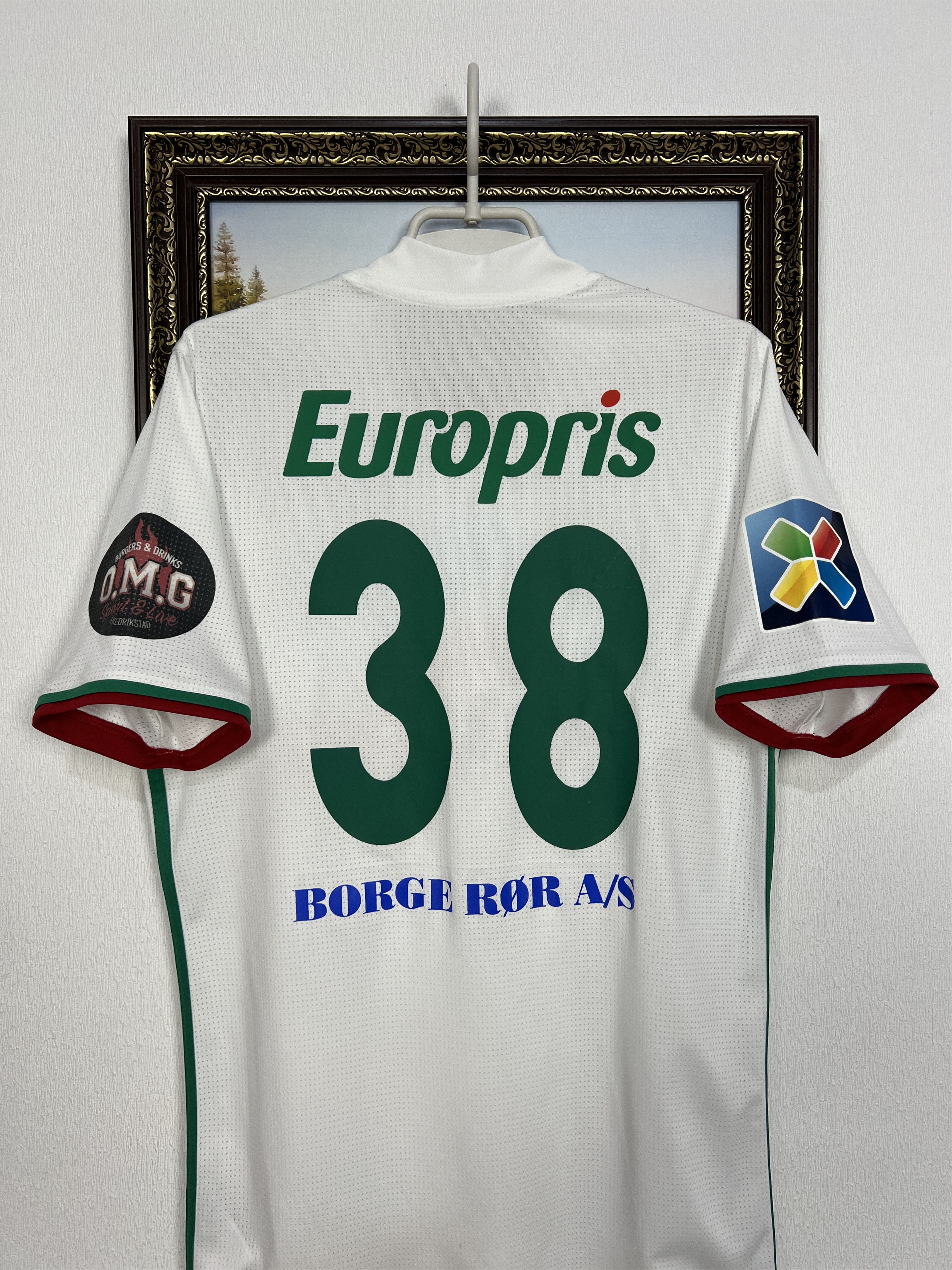 Adidas Krakeroy IL Football Match Worn Shirt Soccer Jersey Trikot Size US L / EU 52-54 / 3 - 10 Thumbnail