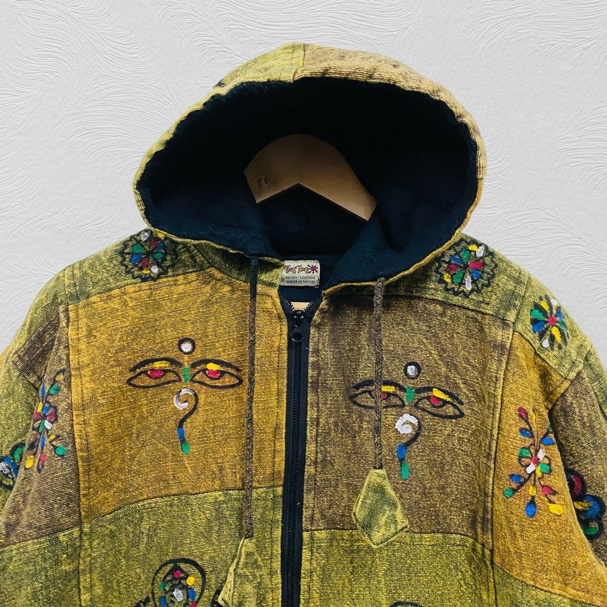 If Six Was Nine Vintage crazy nepal nomad vibe sweater hoodie Size US L / EU 52-54 / 3 - 3 Thumbnail