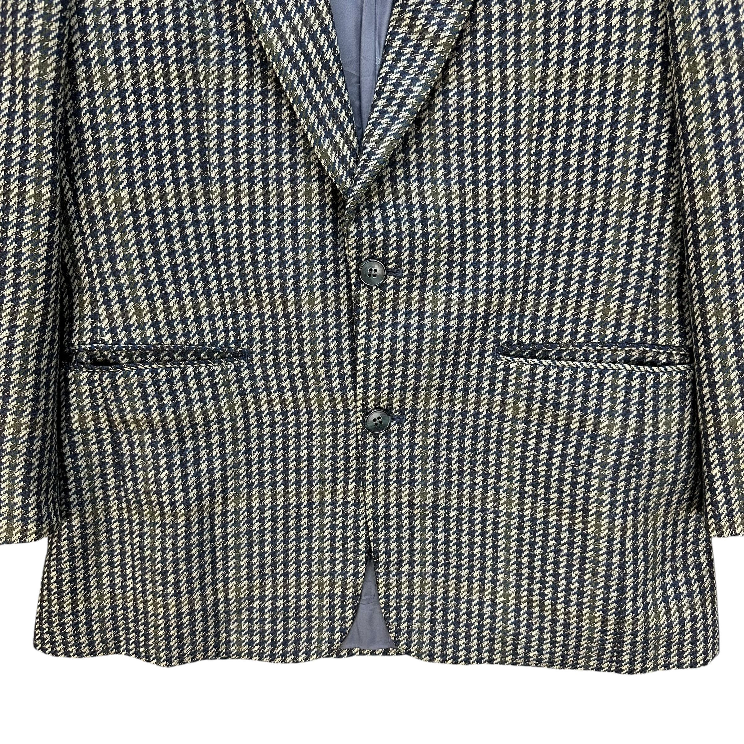 Christian Dior Monsieur CHRISTIAN DIOR MONSIEUR Houndstooth Suit Jacket #012-1423 Size US M / EU 48-50 / 2 - 3 Thumbnail