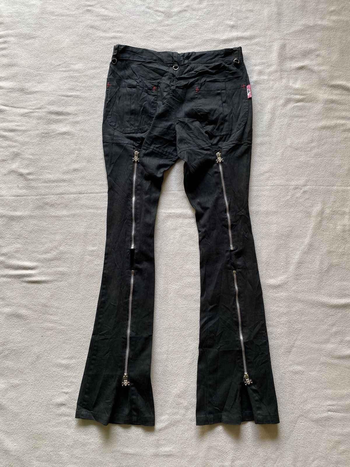 Japanese Brand MAD PUNK SEDITIONARIES BONDAGE PANTS Size 29" - 2 Thumbnail