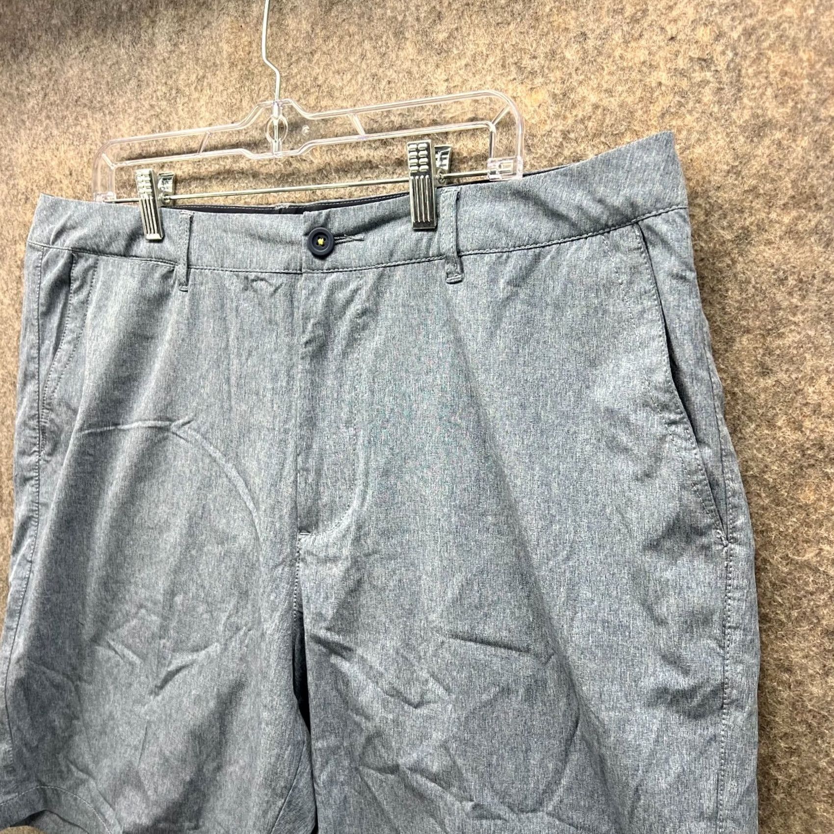 Tommy Bahama Tommy Bahama Shorts Mens 38 Blue Chino Flat Front Polyester Spandex Drawstring Casual Travel Everyday Pockets Size US 38 / EU 54 - 5 Thumbnail