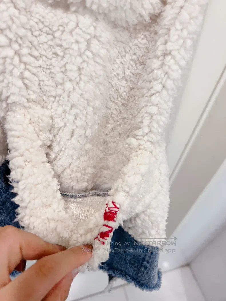Greg Lauren Greg Lauren Sheepskin Denim Patchwork Jacket Top Size US M / EU 48-50 / 2 - 6 Thumbnail