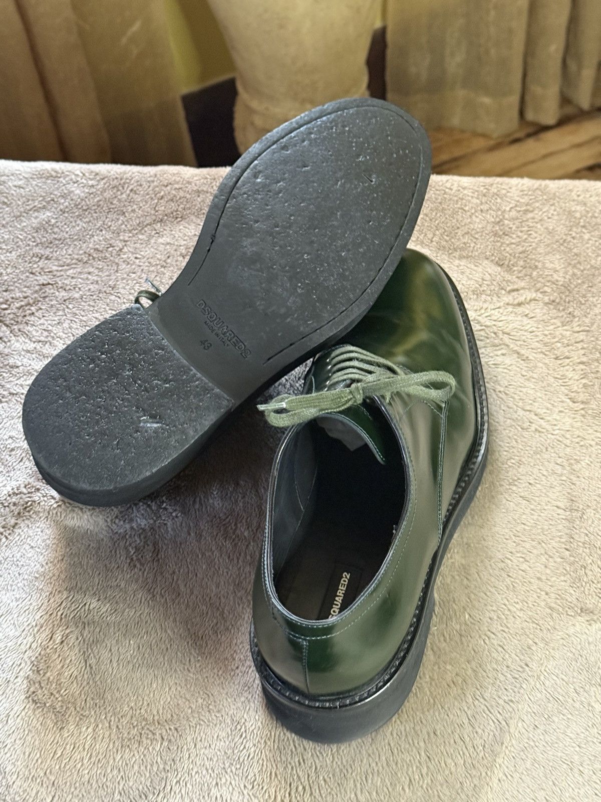 Dsquared2 Dsquared2 Bottle Green Derby Shoes 43 Size US 10 / EU 43 - 10 Thumbnail