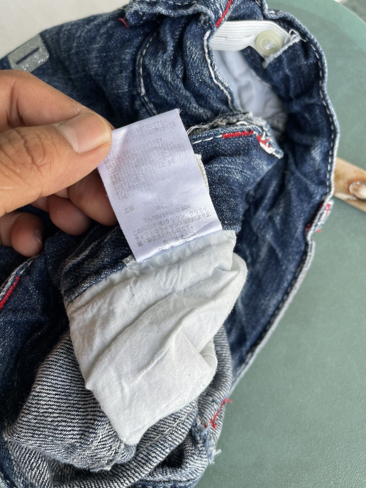Designer × Japanese Brand Batsu Studio jeans rare Size US 28 / EU 44 - 6 Thumbnail