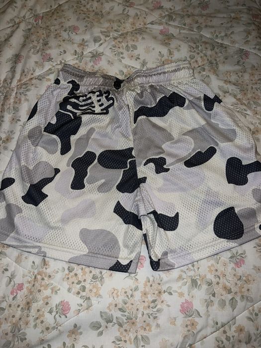 Eric Emanuel Eric Emanuel Snow Camo Shorts | Grailed