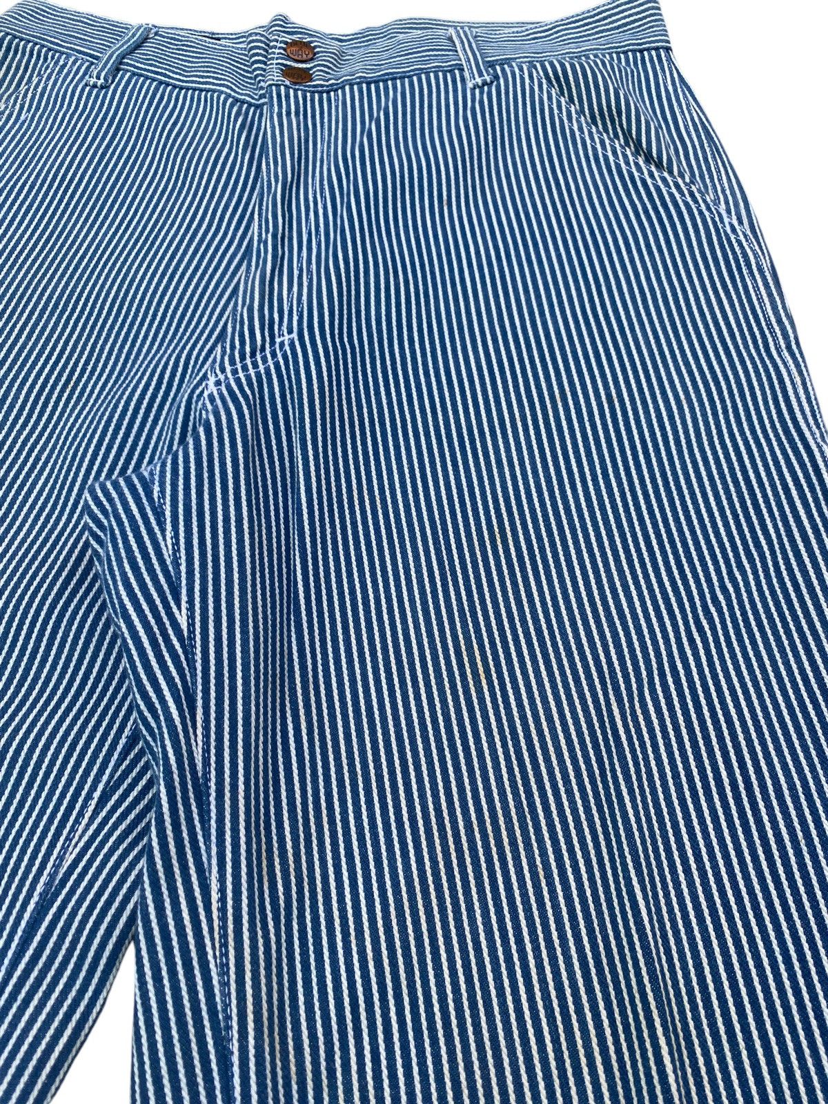 Japanese Brand Vintage Blue Way Carpenter Hickory Pant Size US 30 / EU 46 - 5 Thumbnail