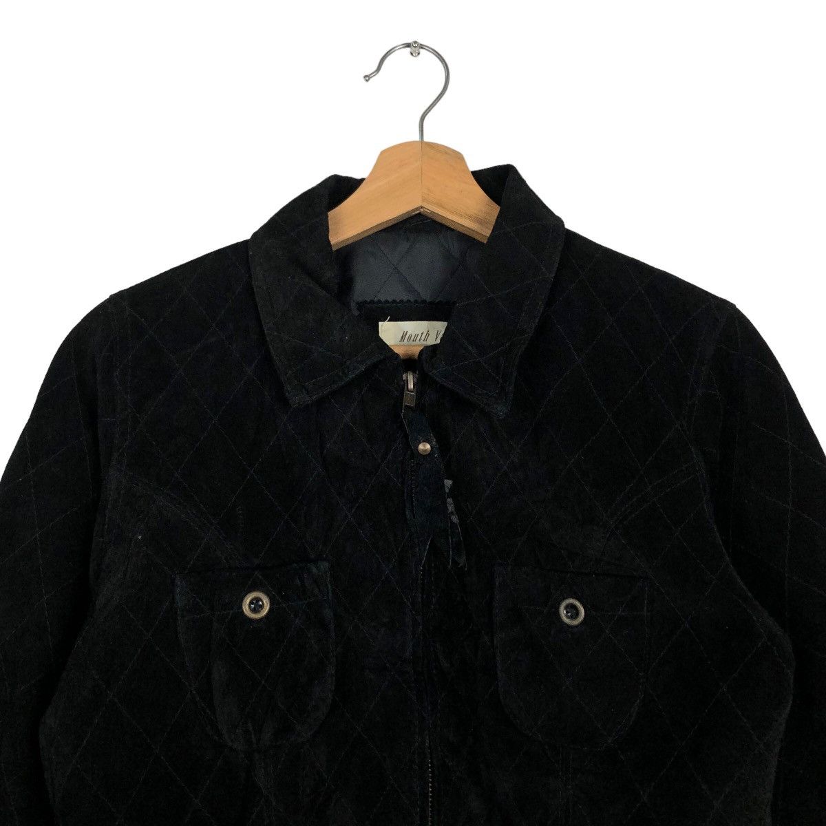 Japanese Brand 🔥Vtg Cropped Biker Leather Jacket Mouth Valley Issey Miyake Size US M / EU 48-50 / 2 - 2 Thumbnail