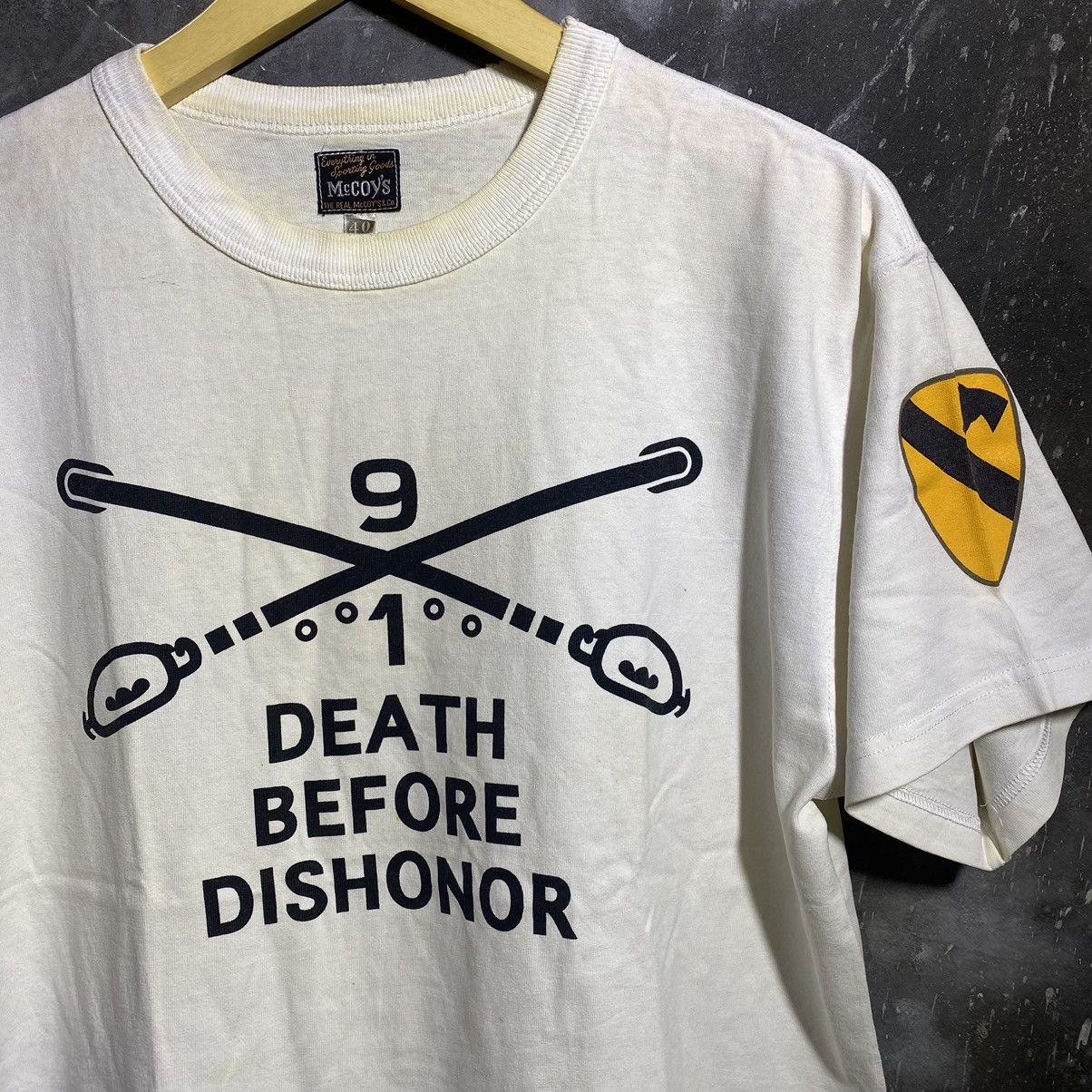 The Real McCoy's McCoy’s Cavalry Death Before Dishonor Tshirt Size US L / EU 52-54 / 3 - 3 Thumbnail