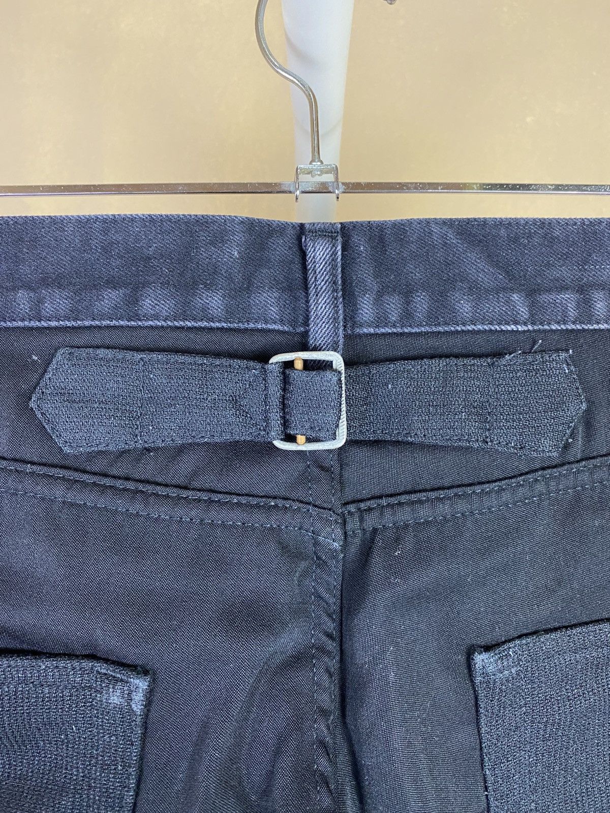 Junya Watanabe Junya Watanabe Man-AD15 Distressed Cinch-Back Denim Pants Size US 33 - 4 Thumbnail