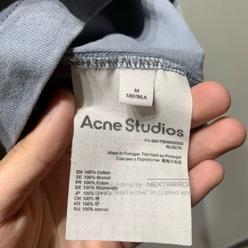 Acne Studios Acne Studios Solid Loose Cotton Letter Printed Logo Short Size US M / EU 48-50 / 2 - 4 Thumbnail