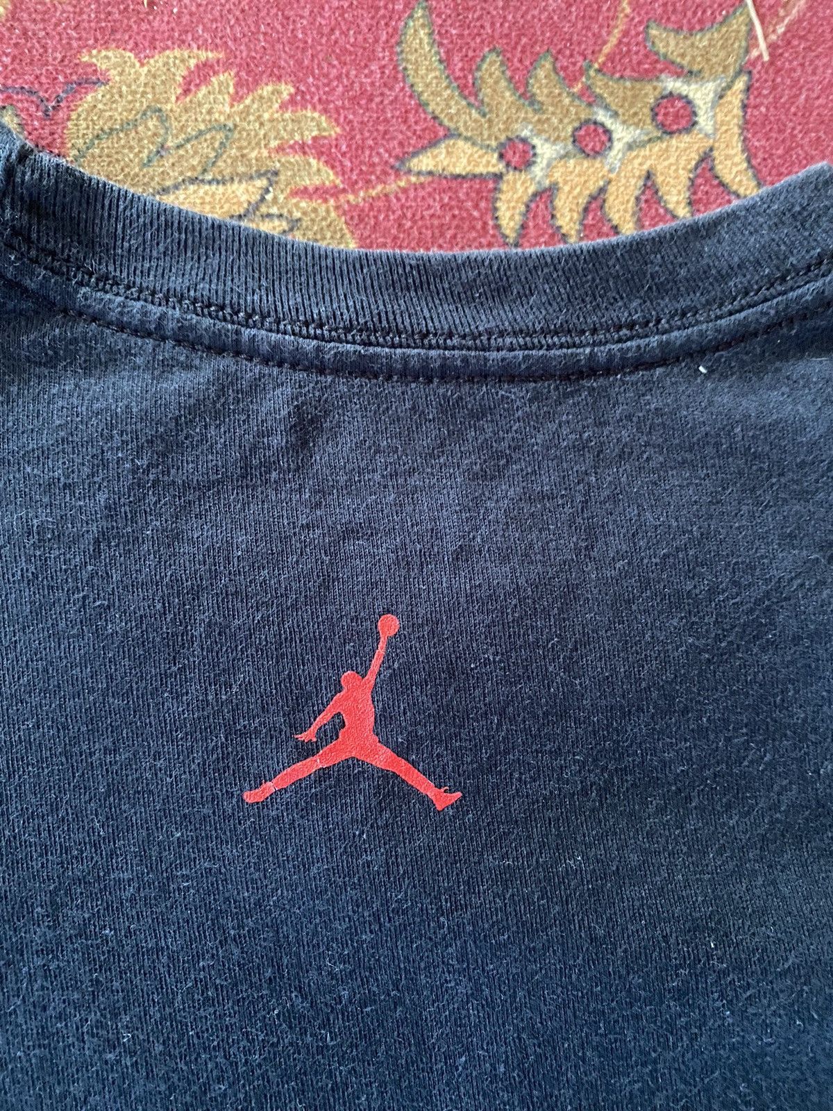 Jordan Brand Air Jordan RED WHITE & BLACK IS THE NEW BLACK Shirt Size US L / EU 52-54 / 3 - 4 Thumbnail