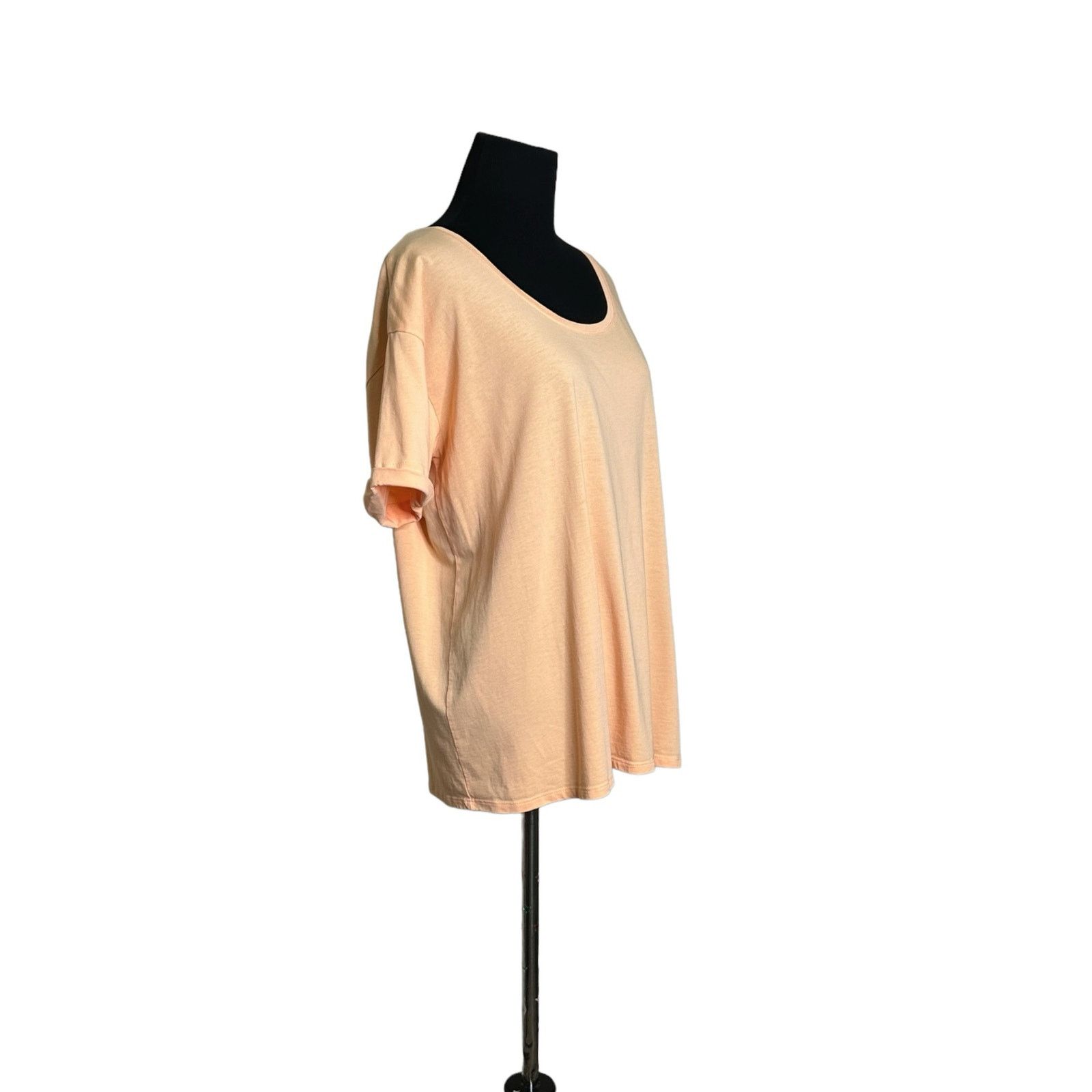 J. Jill J. Jill melon orange short sleeves t shirt size L Size L / US 10 / IT 46 - 14 Thumbnail
