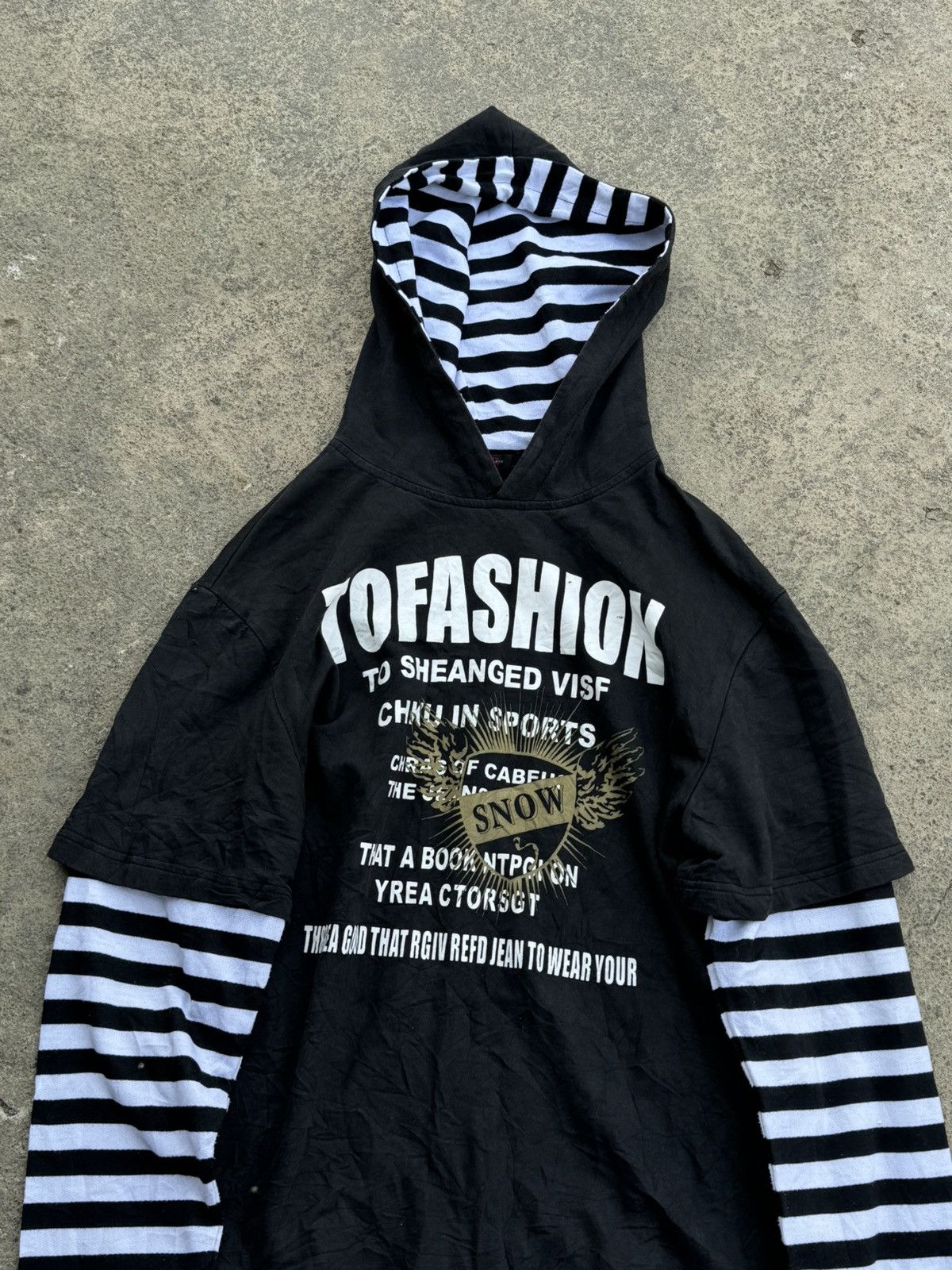 Hysteric Glamour Japanese Brand Back Poem Archived Styled Hoodie Size US L / EU 52-54 / 3 - 2 Thumbnail
