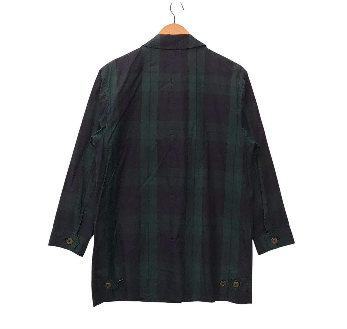 Aquascutum Vintage Aquasqutum Green Tartan Light Coat Size US M / EU 48-50 / 2 - 6 Thumbnail