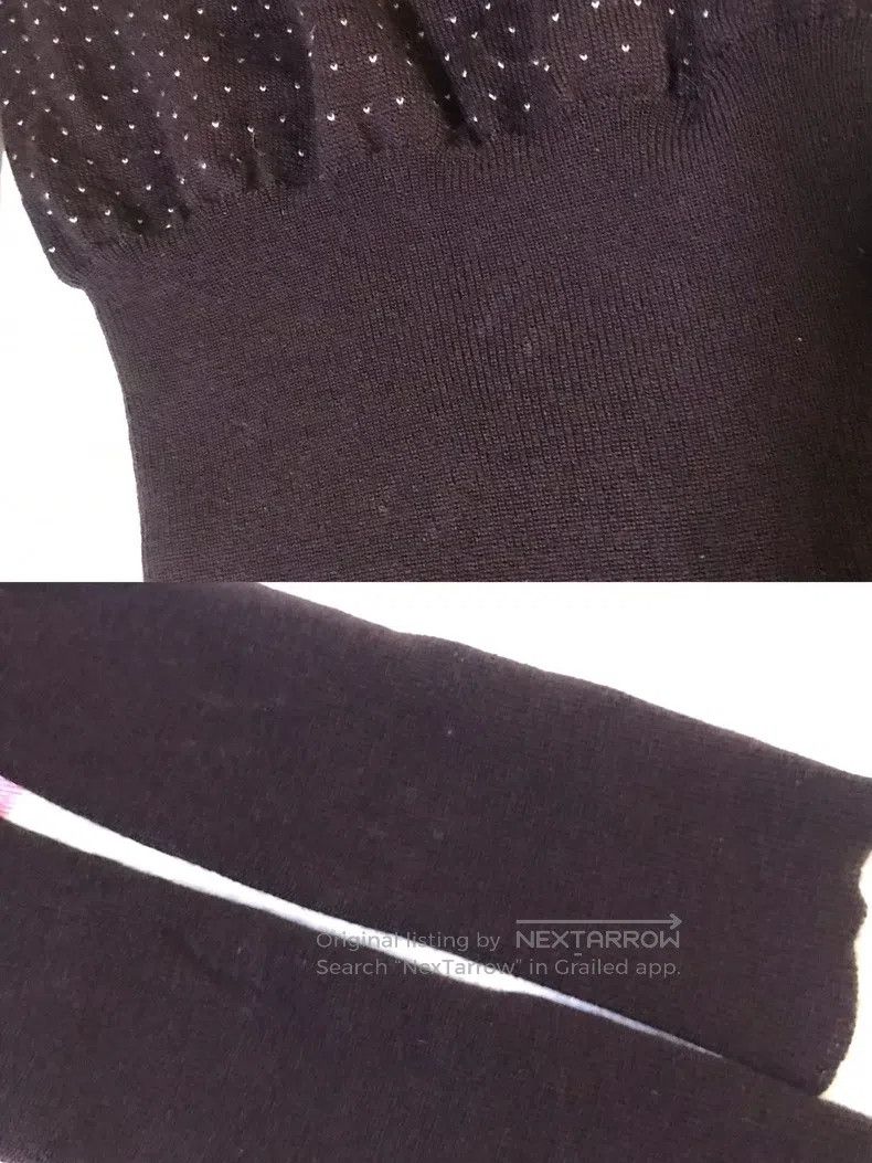 Vivienne Westwood Vivienne Westwood Knit Top with Star Embroidery in Caramel Size L / US 10 / IT 46 - 6 Thumbnail