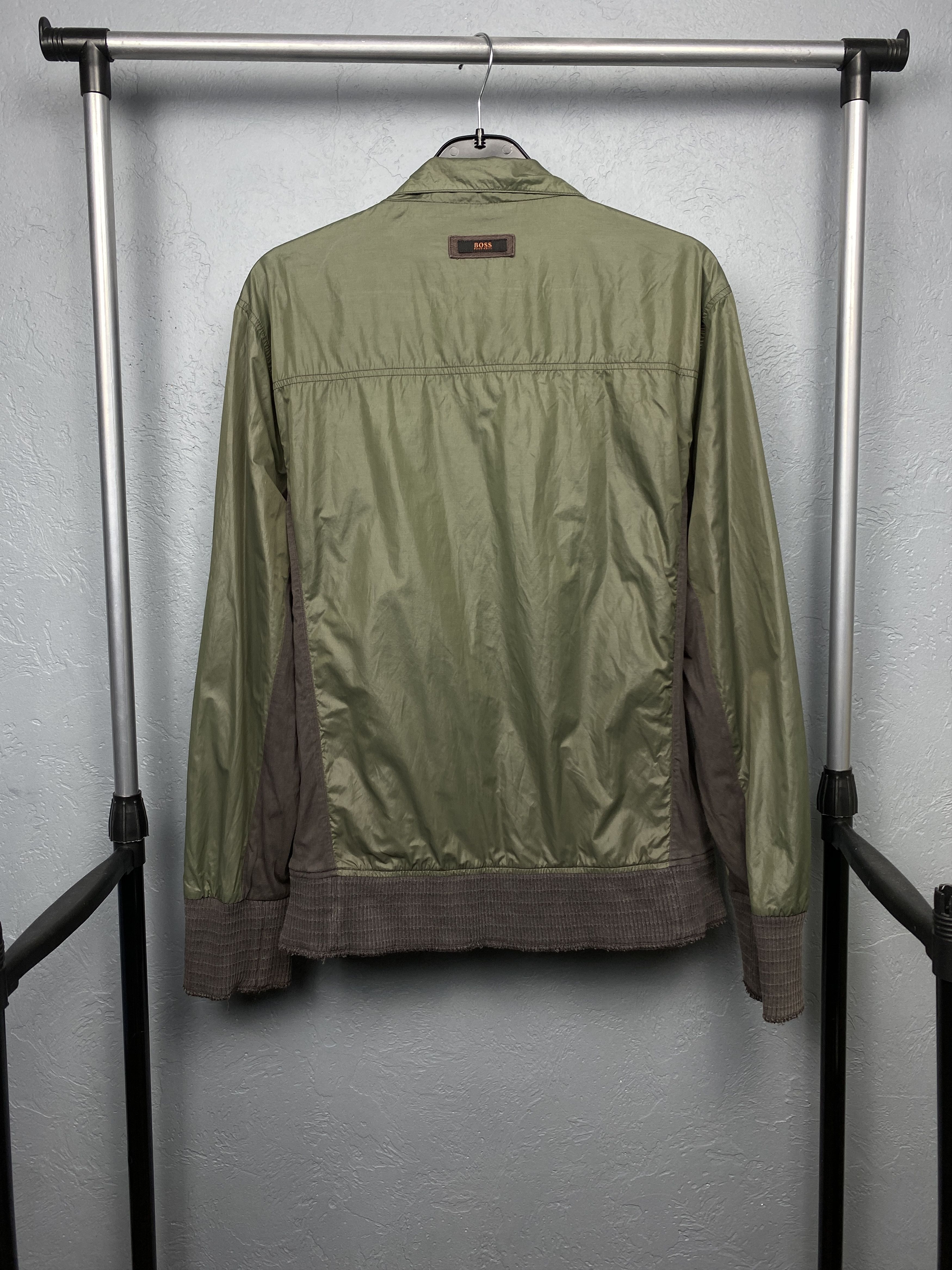 Hugo Boss × Vintage Hugo Boss Vintage Mens Reversible Nylon-Cotton Jacket Size US L / EU 52-54 / 3 - 4 Thumbnail