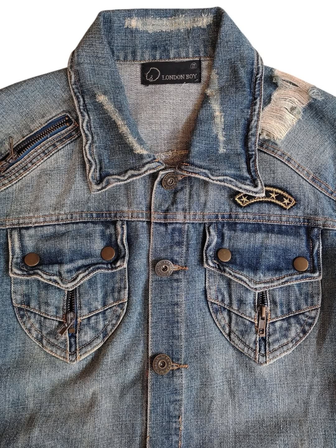 Japanese Brand London boy distressed jeans Size US M / EU 48-50 / 2 - 4 Thumbnail
