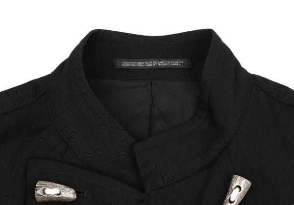 Yohji Yamamoto YOHJI YAMAMOTO POUR HOMME Wool Gabardine Jacket 1 Size US S / EU 44-46 / 1 - 3 Thumbnail