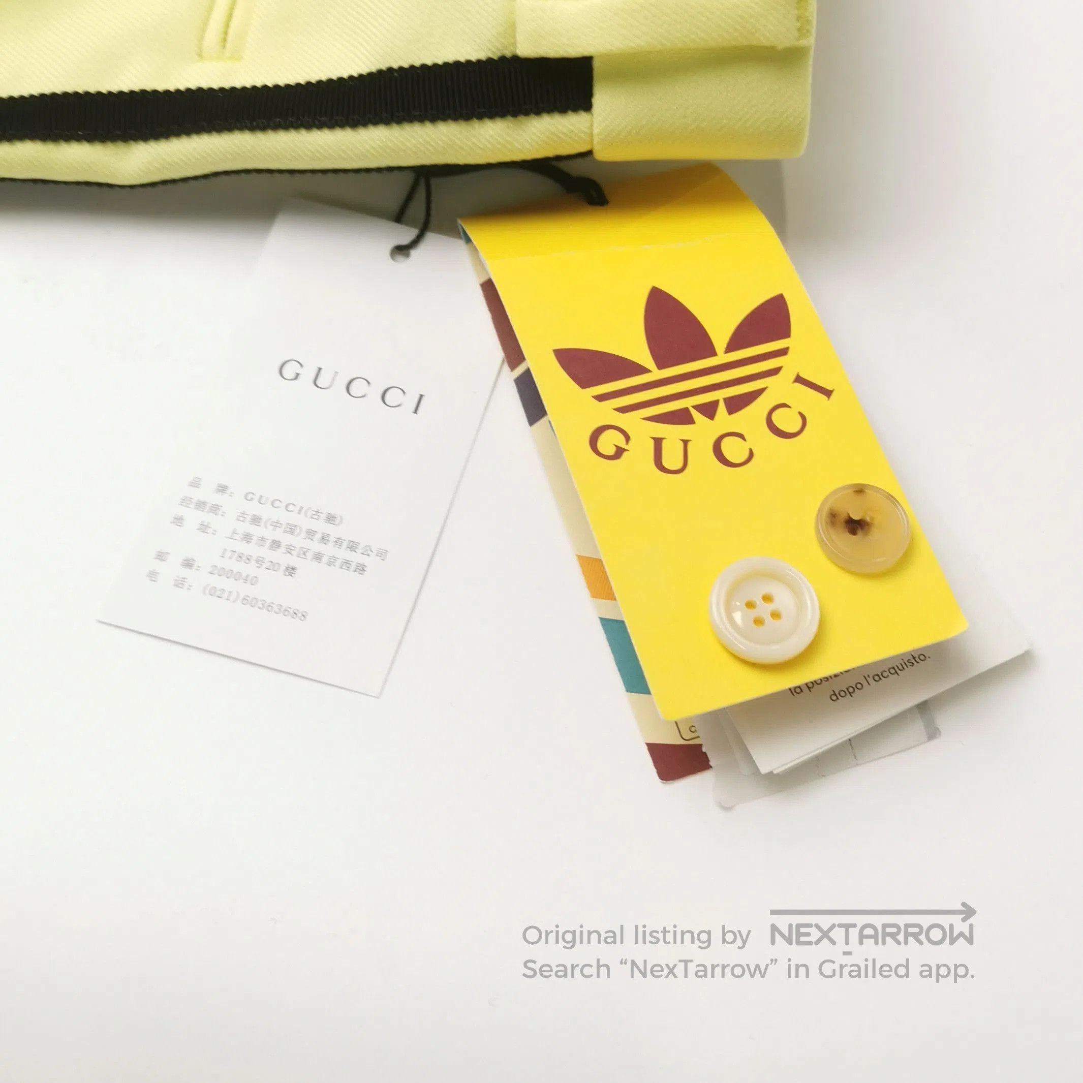Gucci Gucci x adidas Striped Logo Shorts. Size US S / EU 44-46 / 1 - 3 Thumbnail