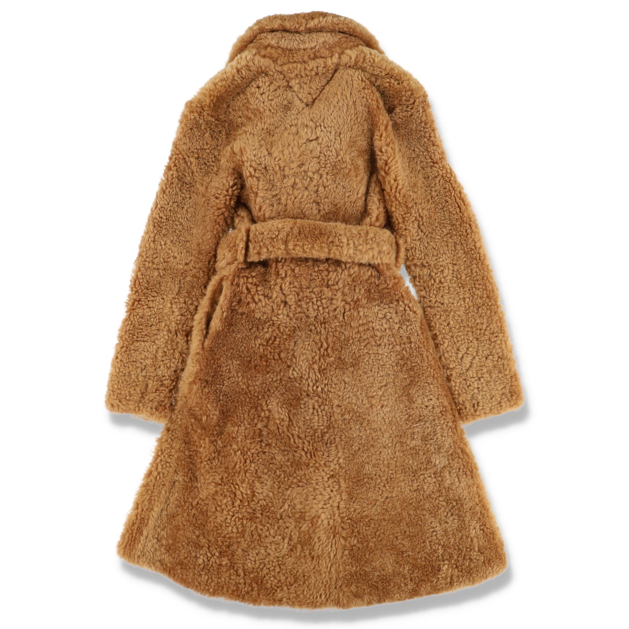 Bottega Veneta Brown Teddy Shearling Belted Coat Size XXS / US 00 / IT 34 - 11 Thumbnail
