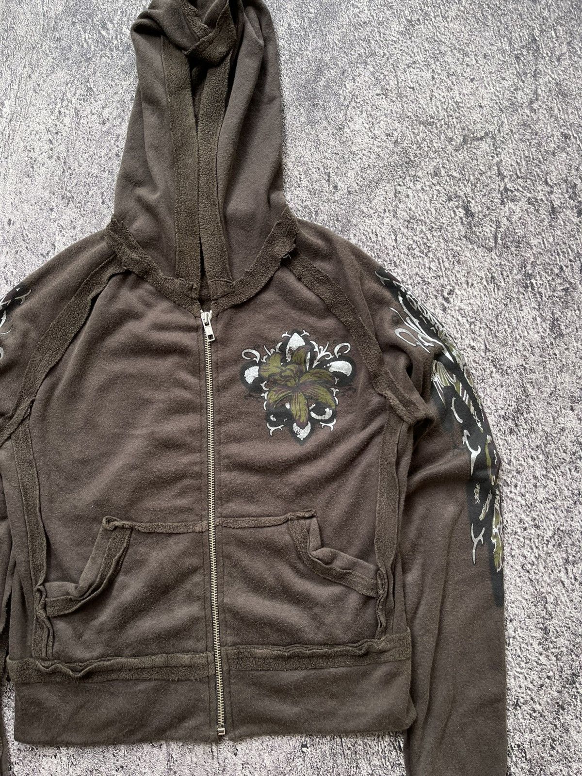 Japanese Brand Y2K 2B FREE VKEI STYLE BOXY HOODIE Size US S / EU 44-46 / 1 - 3 Thumbnail