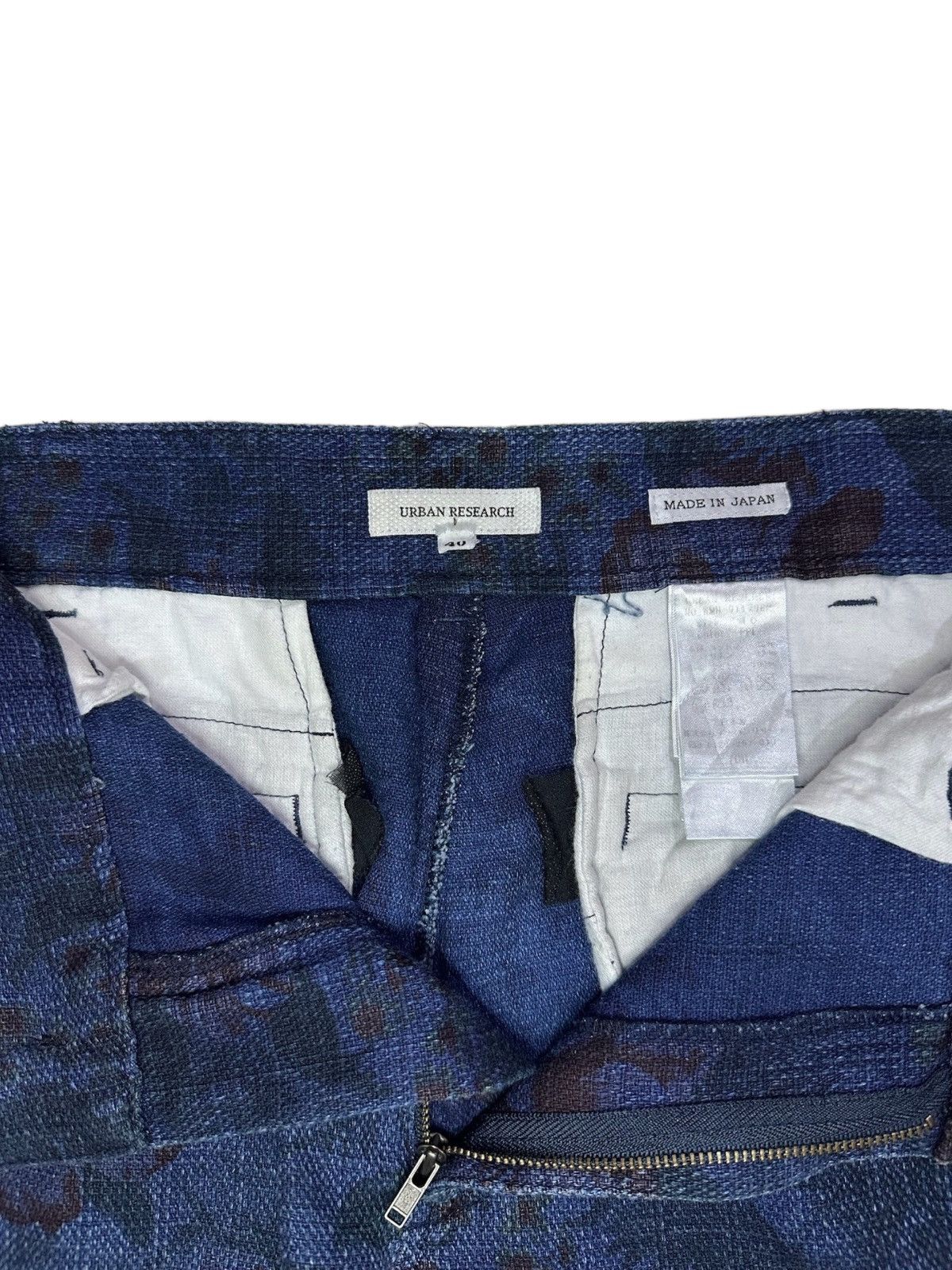 Japanese Brand × URBAN RESEARCH DOORS Vintage Urban Research Rare Floral Design Pants Size US 32 / EU 48 - 2 Thumbnail