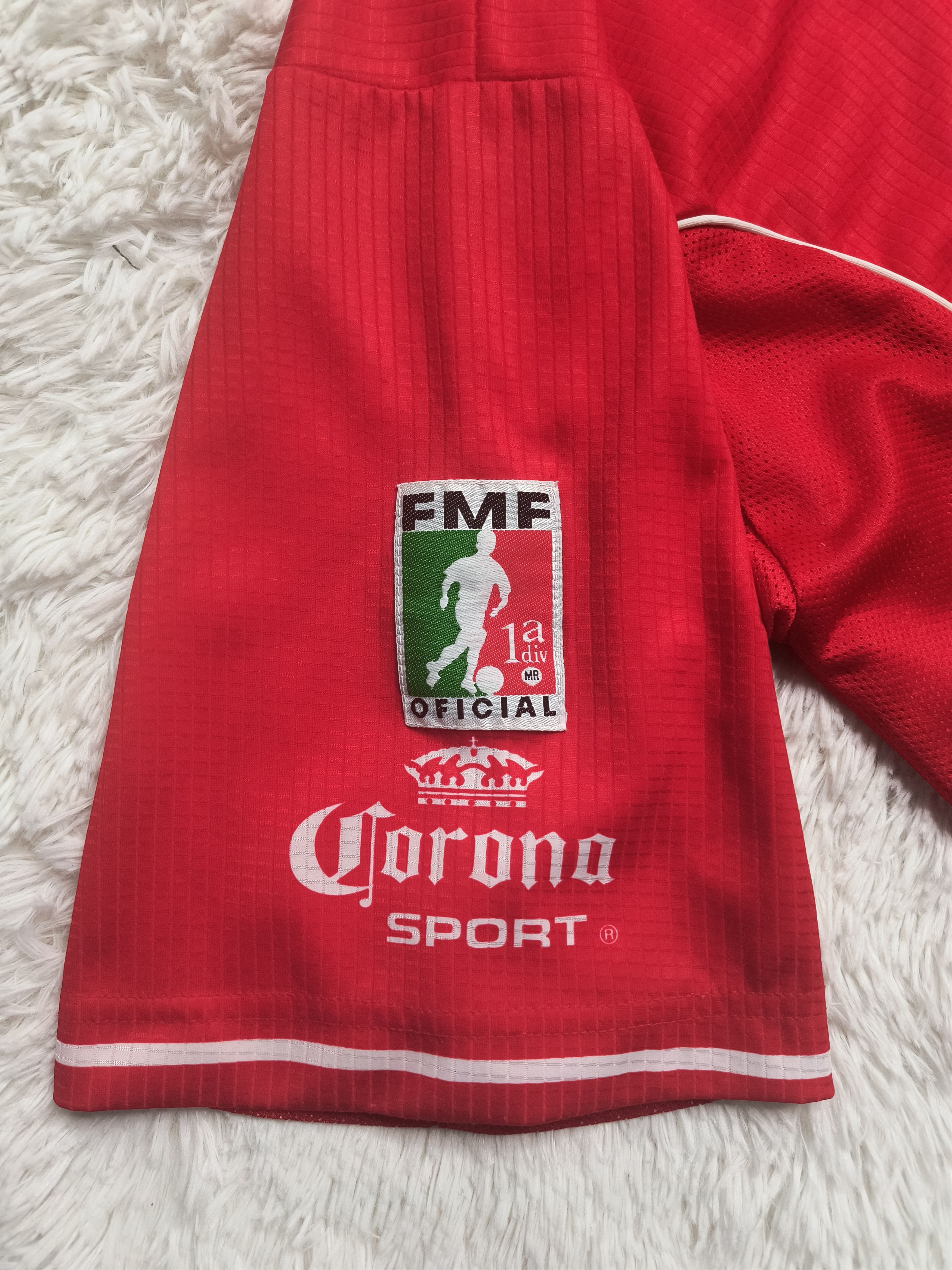 Diadora Vintage Diadora Toluca FC home jersey 1998 Size US L / EU 52-54 / 3 - 4 Thumbnail