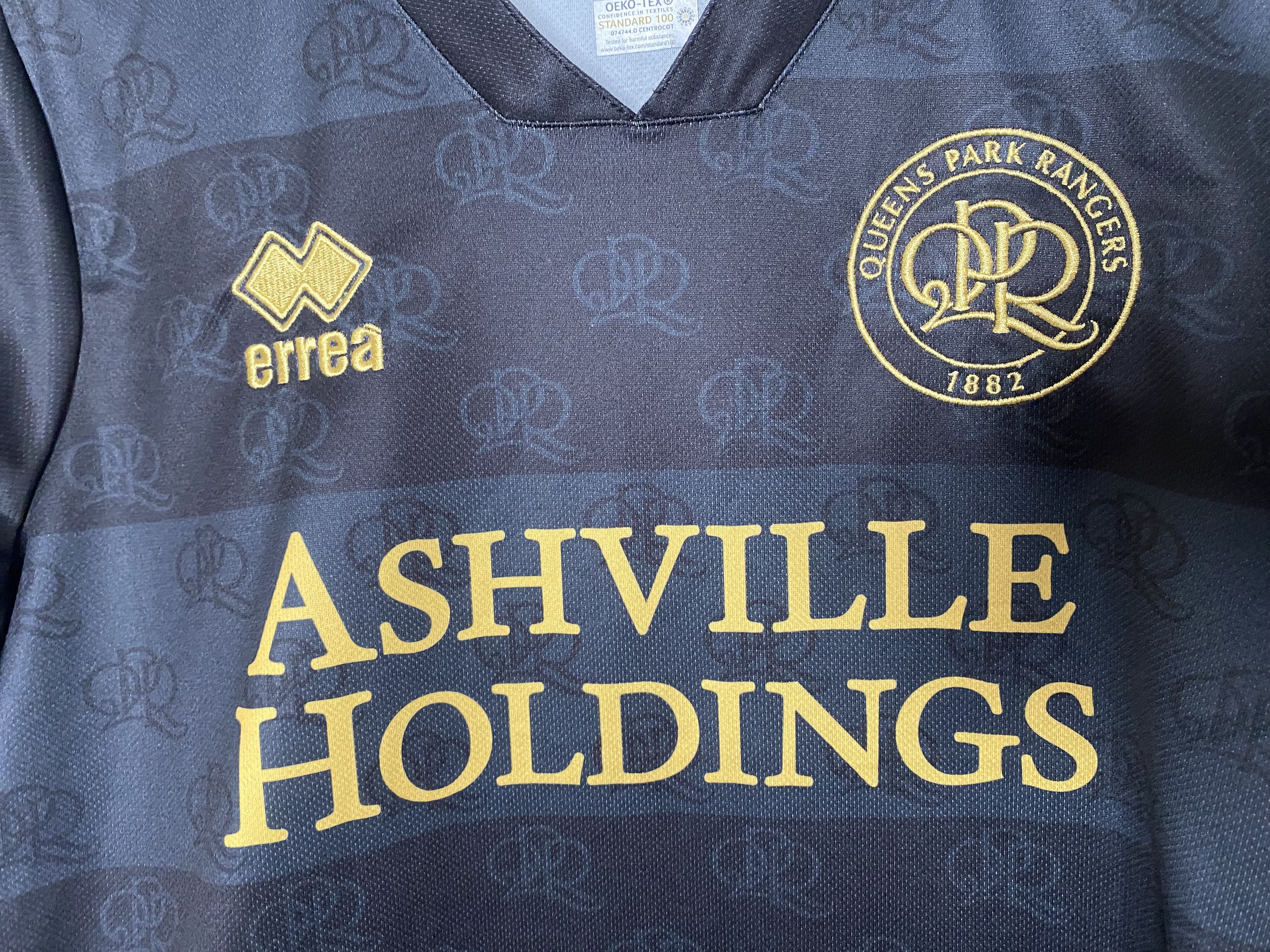 Errea × UEFA QUEENS PARK RANGERS 2022 AWAY FOOTBALL SHIRT SOCCER JERSEY Size US M / EU 48-50 / 2 - 3 Thumbnail