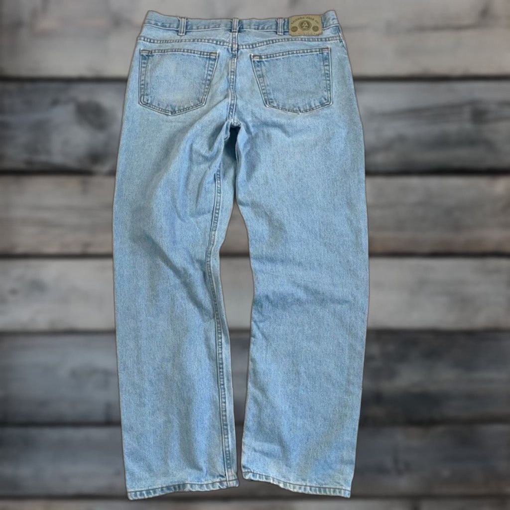 Vintage VTG Y2K Arizona Jeans Men 34 x 30 Straight Light Wash Denim Mid Rise 90s Grunge Retro Casual Blue Mens Size US 34 / EU 50 - 1 Thumbnail