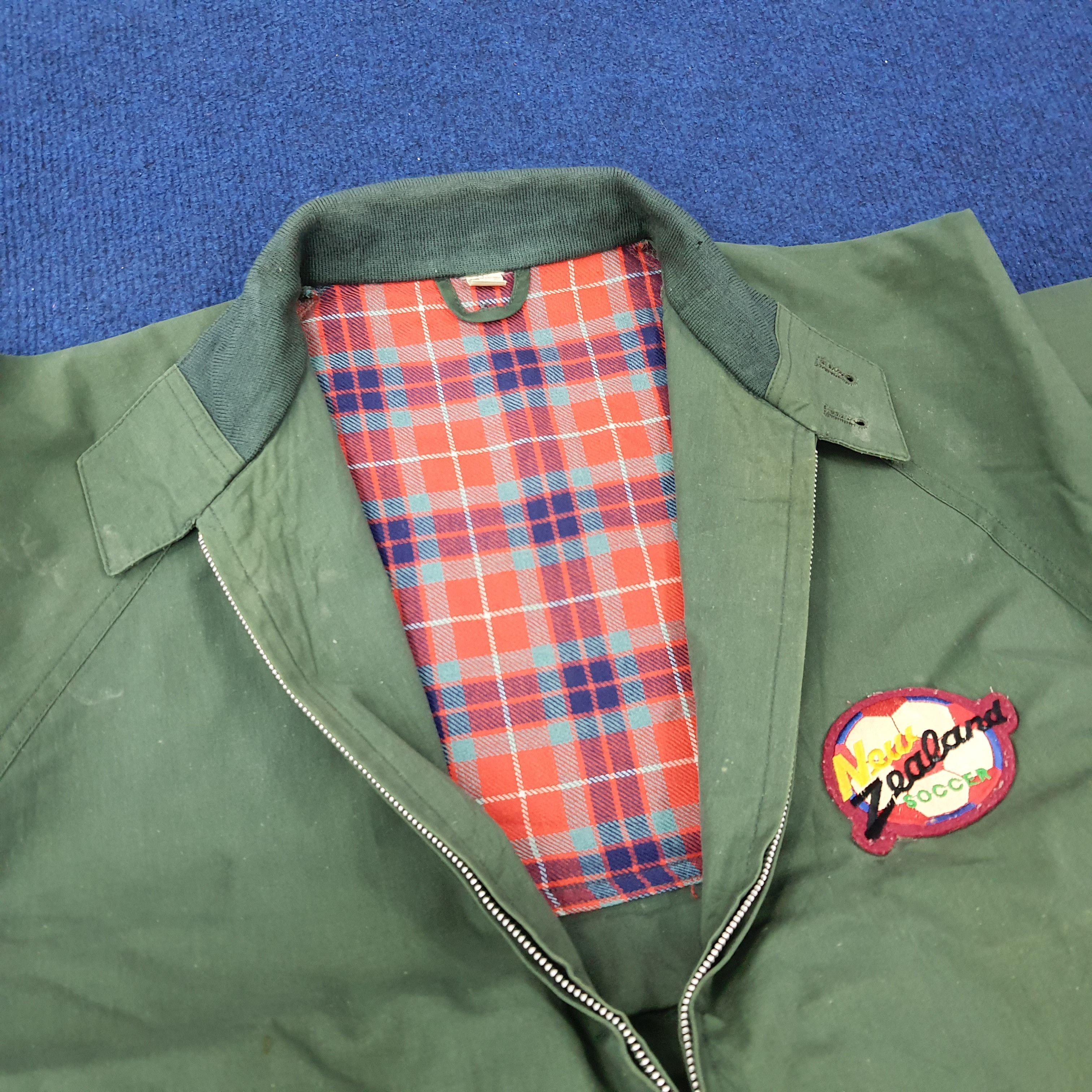 Vintage Vintage New Zealand Soccer Bomber Jacket C221N11 Size US M / EU 48-50 / 2 - 4 Thumbnail